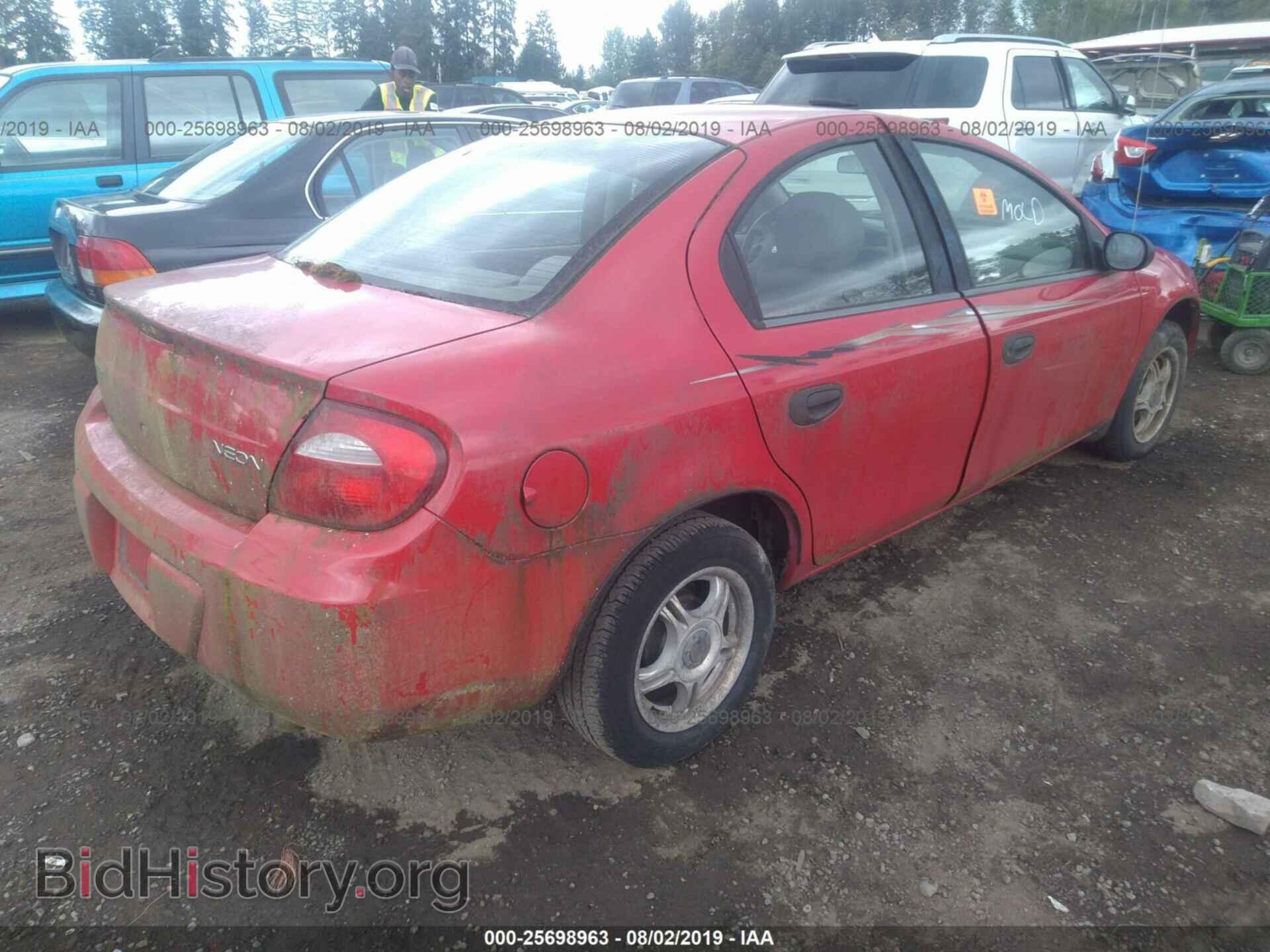 2004 DODGE NEON - VIN: 1B3ES26C24D517121 - Фото 4