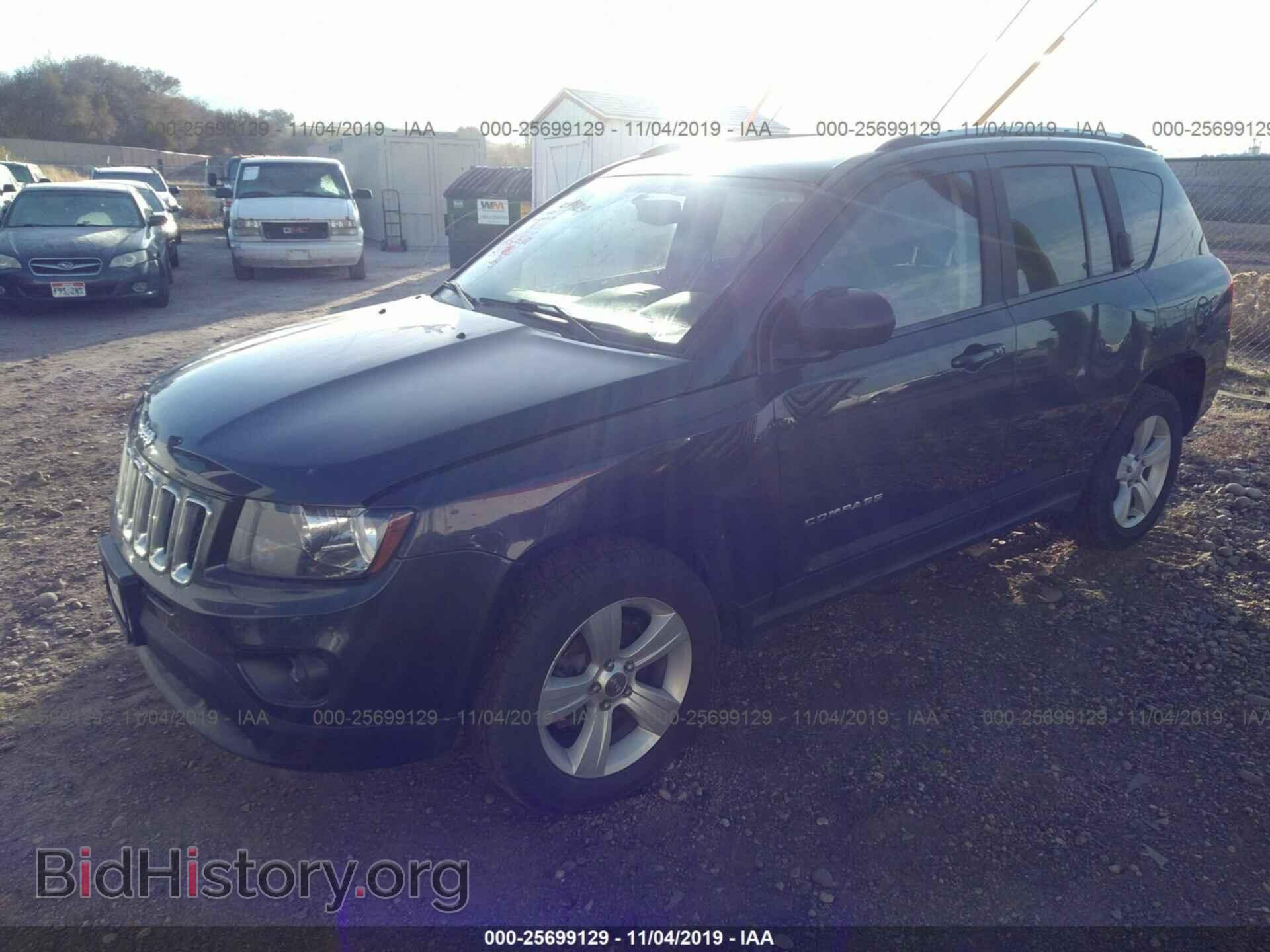 2014 JEEP COMPASS - VIN: 1C4NJDBB1ED622177 - Photo 2