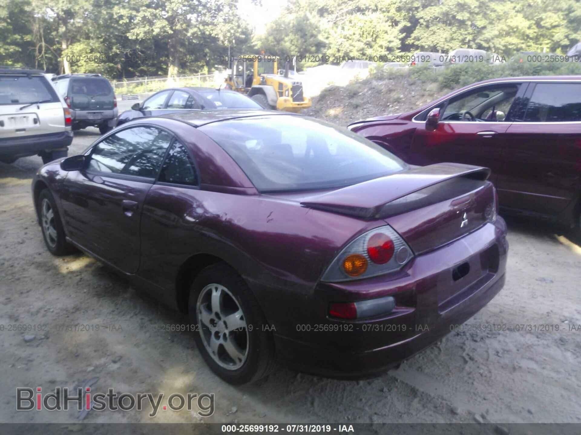 2003 MITSUBISHI ECLIPSE - VIN: 4A3AC44G33E204404 - Фото 3