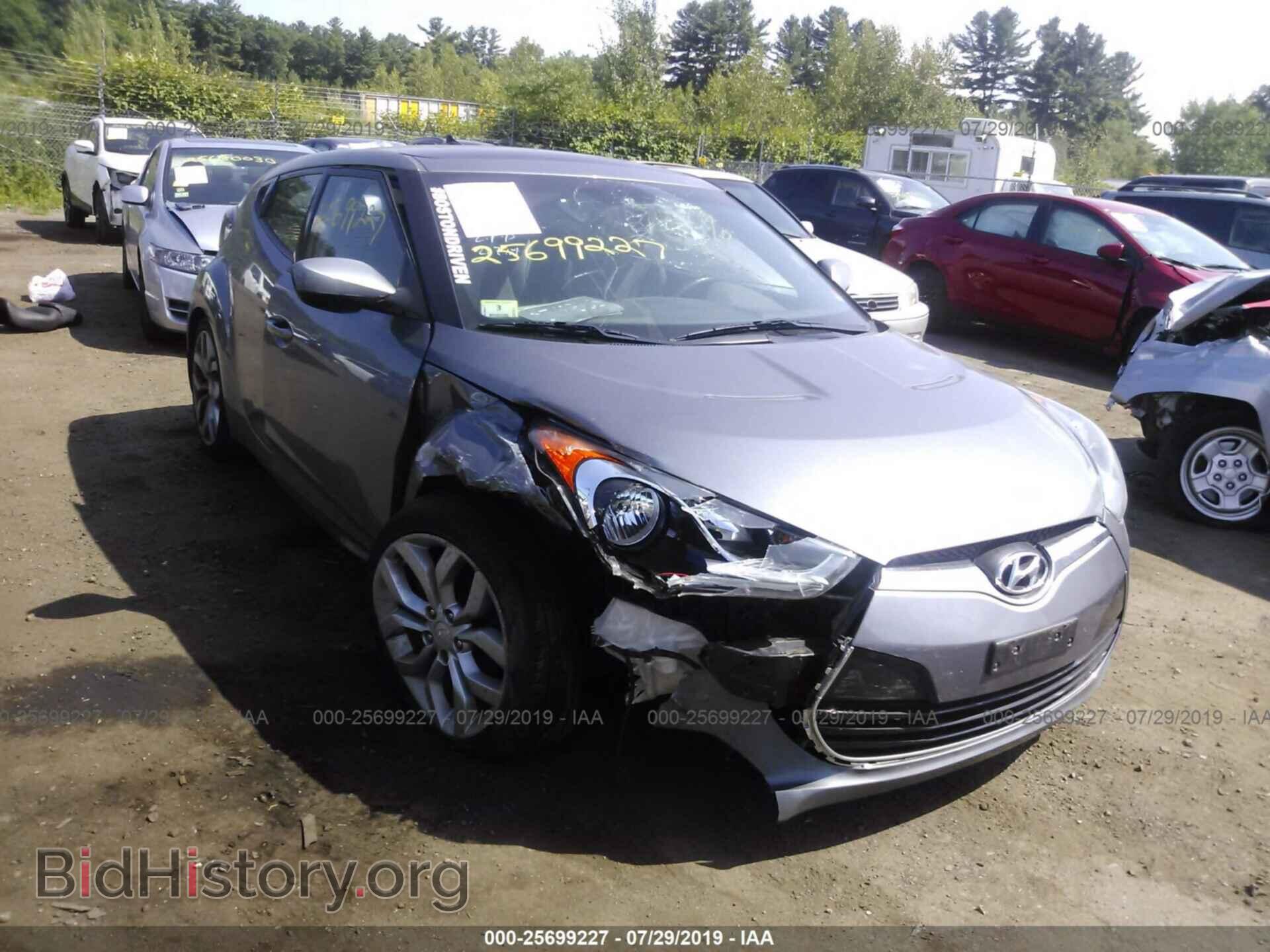 Photo KMHTC6AD0CU043982 - HYUNDAI VELOSTER 2012