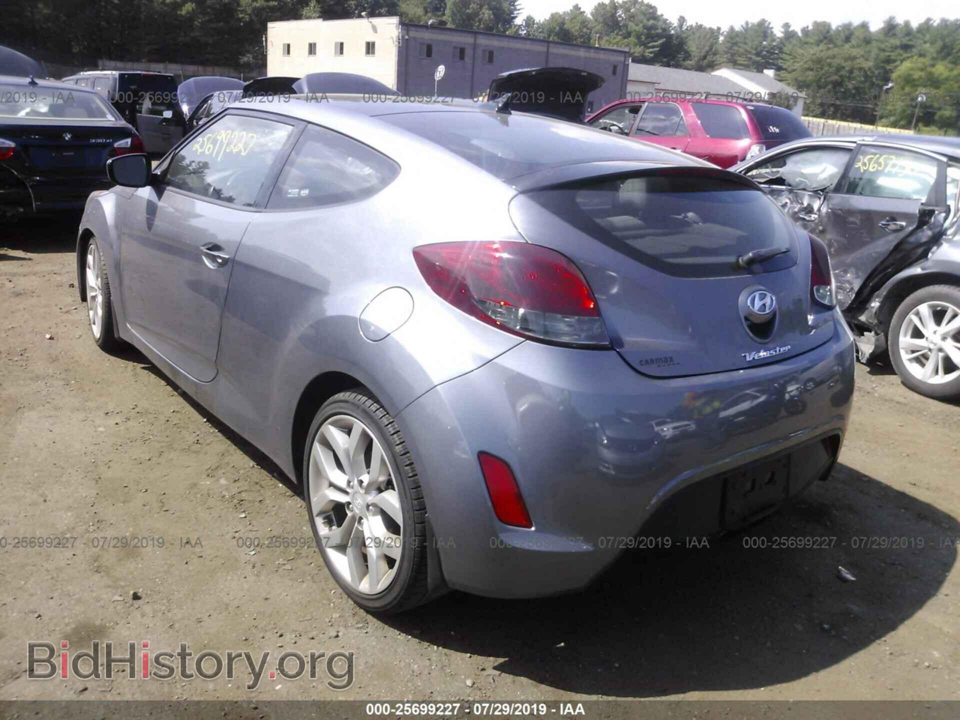 2012 HYUNDAI VELOSTER - VIN: KMHTC6AD0CU043982 - Фото 3