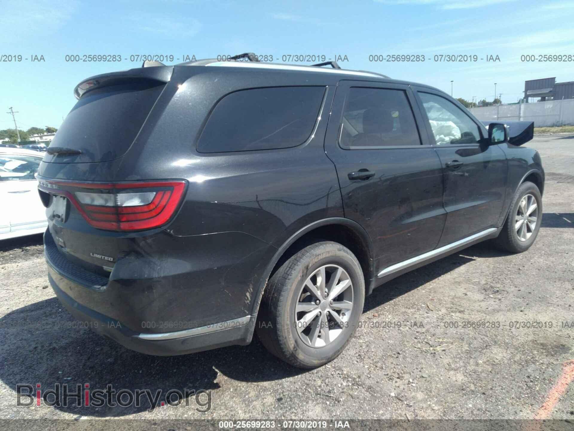2015 DODGE DURANGO - VIN: 1C4RDJDG9FC892118 - Фото 4