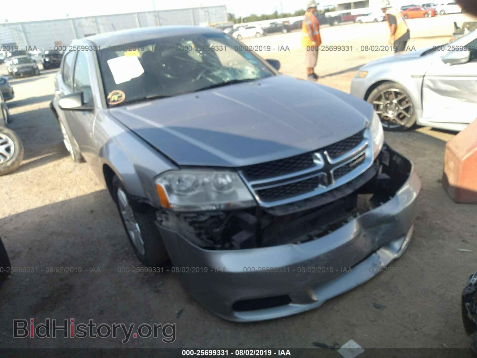 Фотография 1C3CDZAG7DN748288 - DODGE AVENGER 2013