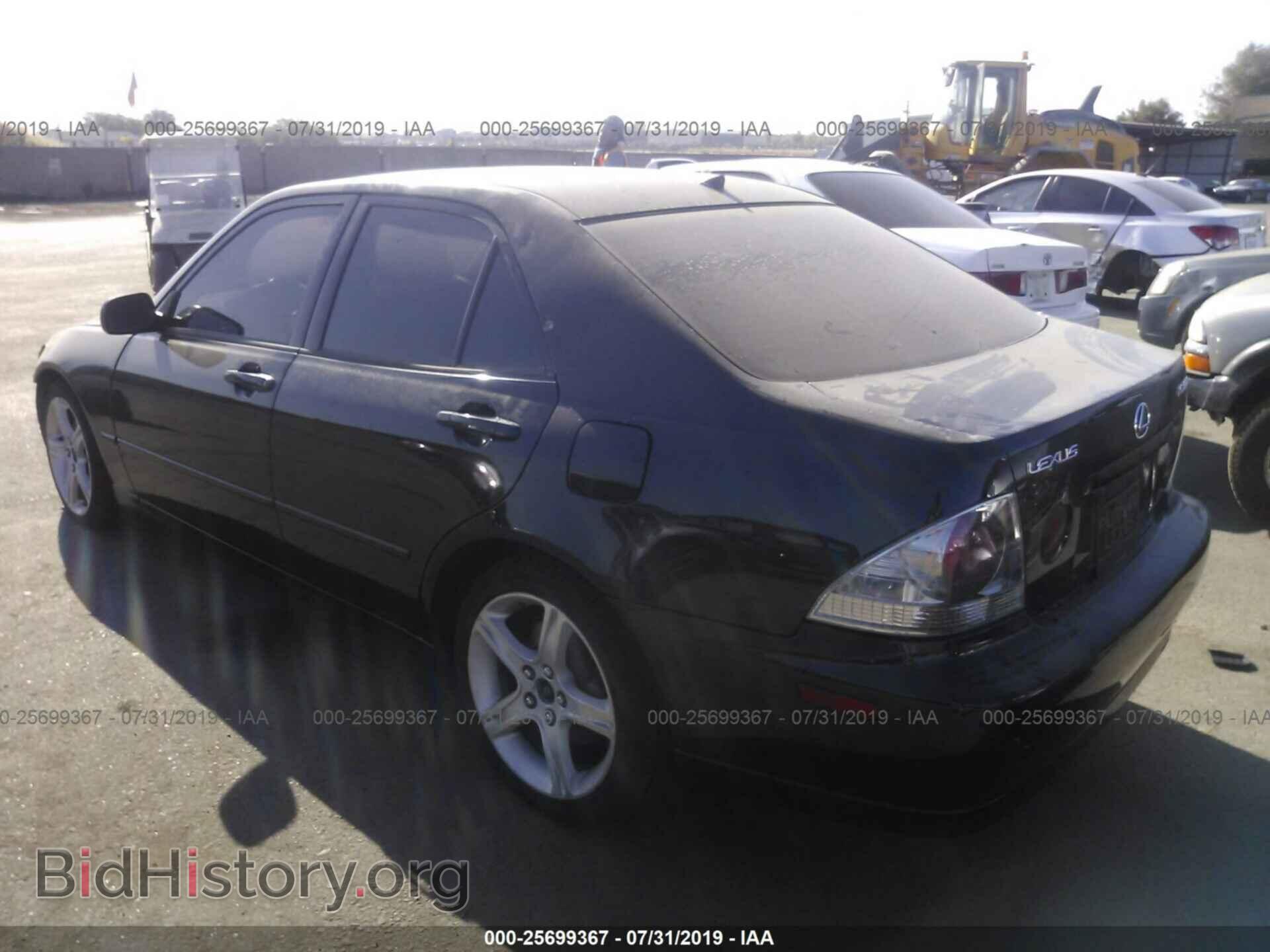 2001 LEXUS IS - VIN: JTHBD182010021827 - Фото 3