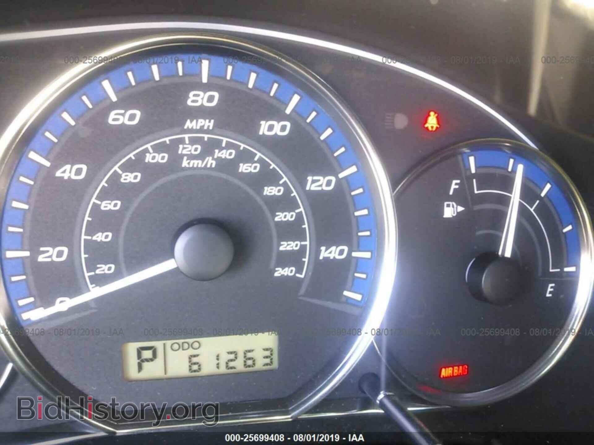 2011 SUBARU FORESTER - VIN: JF2SHAECXBH741112 - Фото 7