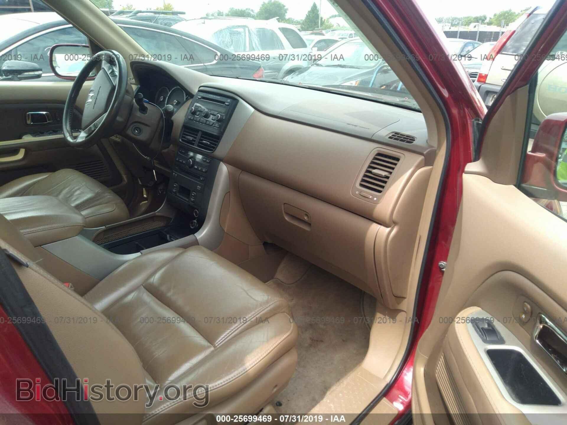 2006 HONDA PILOT - VIN: 5FNYF18606B014670 - Фото 5