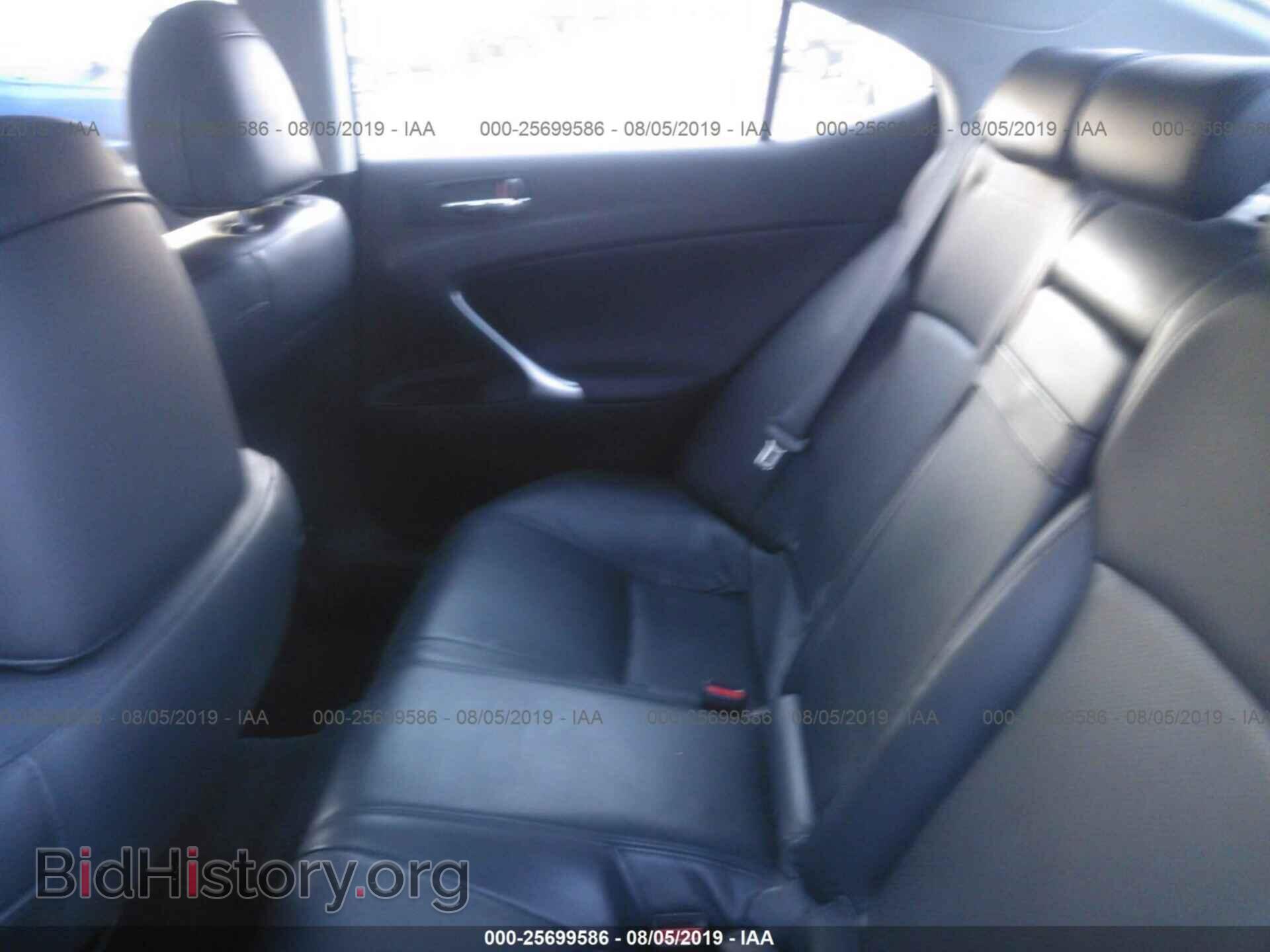 2008 LEXUS IS - VIN: JTHBK262185060969 - Фото 8