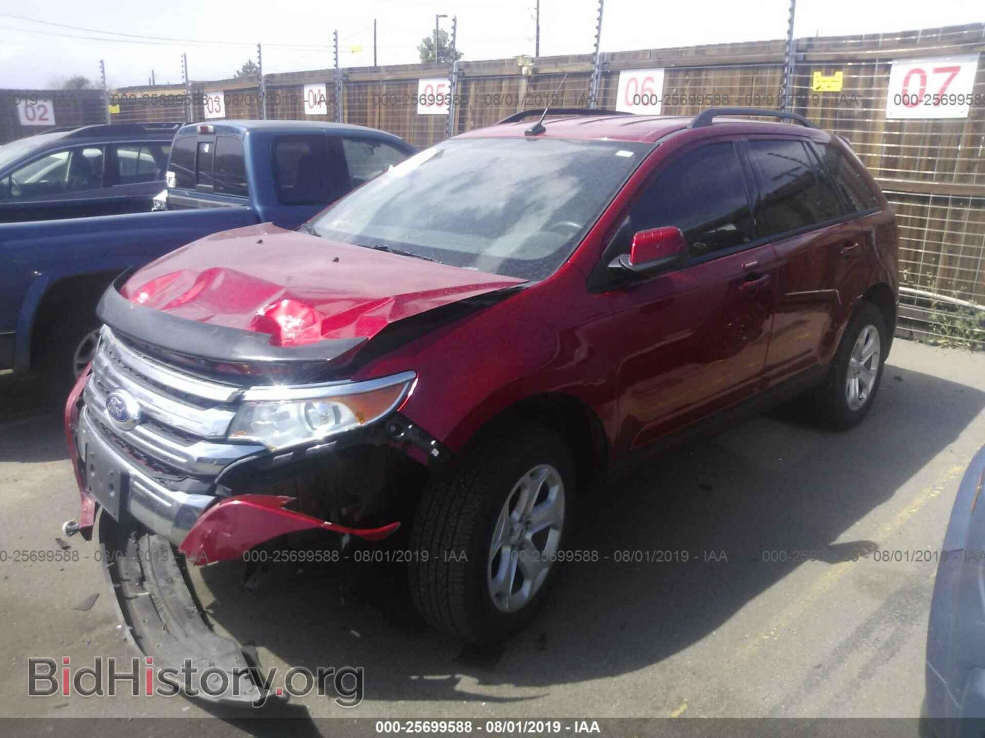 2012 FORD EDGE - VIN: 2FMDK4JC0CBA81527 - Фото 2