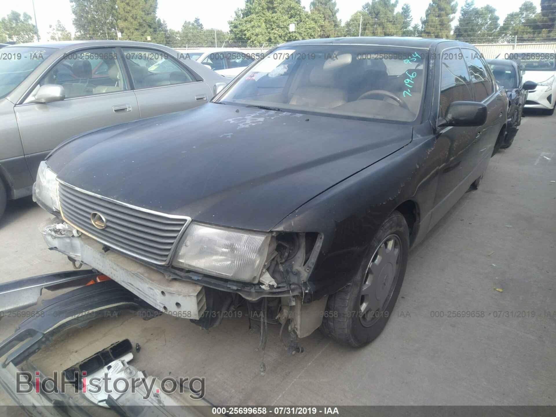 1997 LEXUS LS - VIN: JT8BH28F7V0077170 - Фото 2