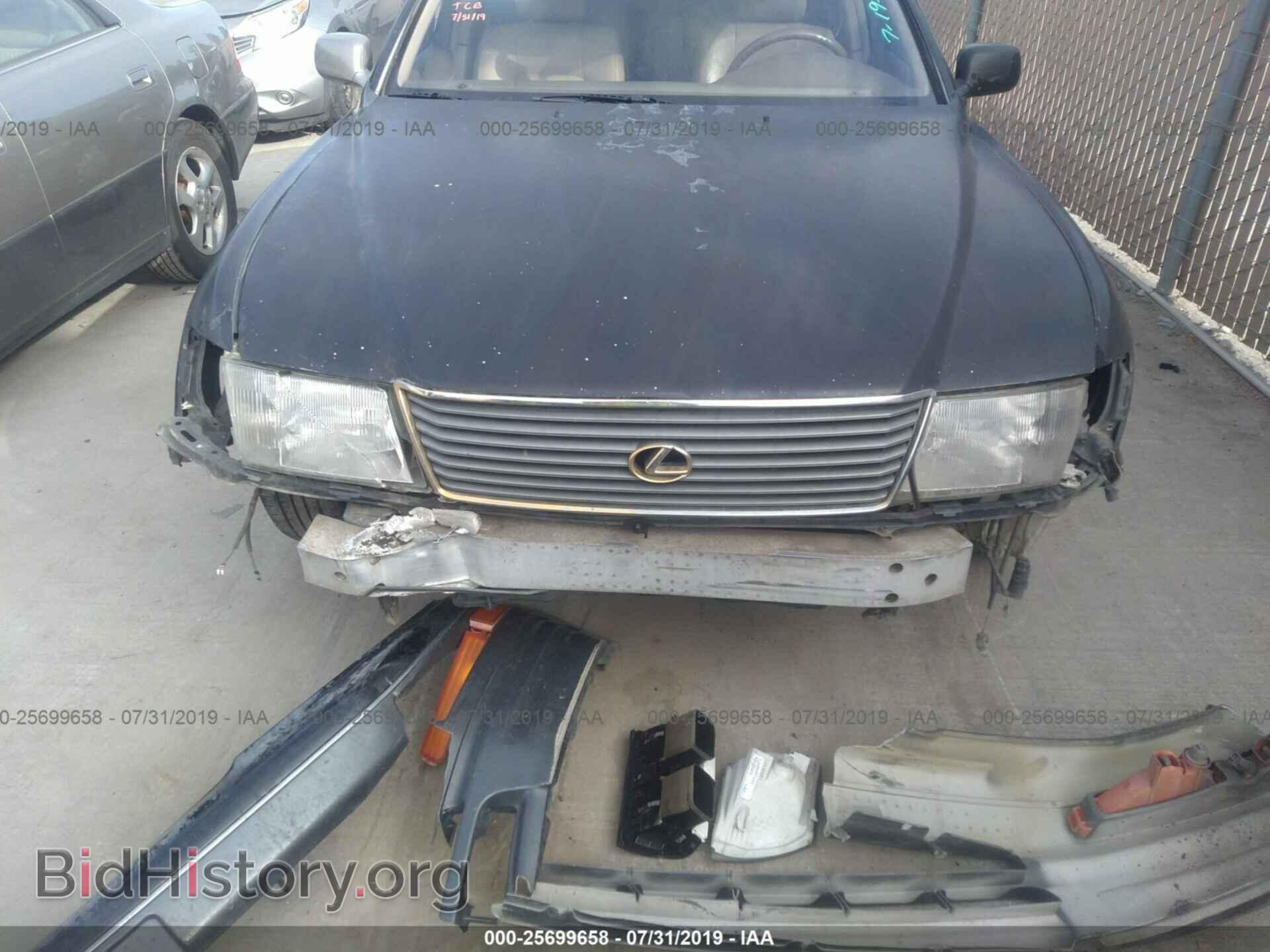 1997 LEXUS LS - VIN: JT8BH28F7V0077170 - Фото 6
