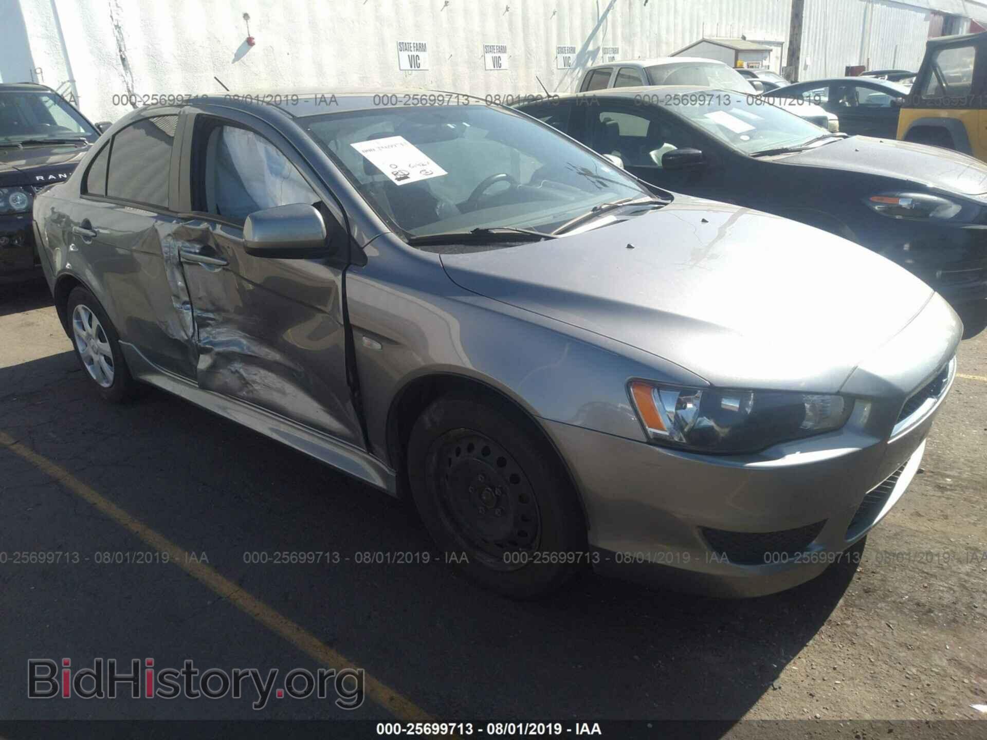 Photo JA32U2FUXCU020190 - MITSUBISHI LANCER 2012