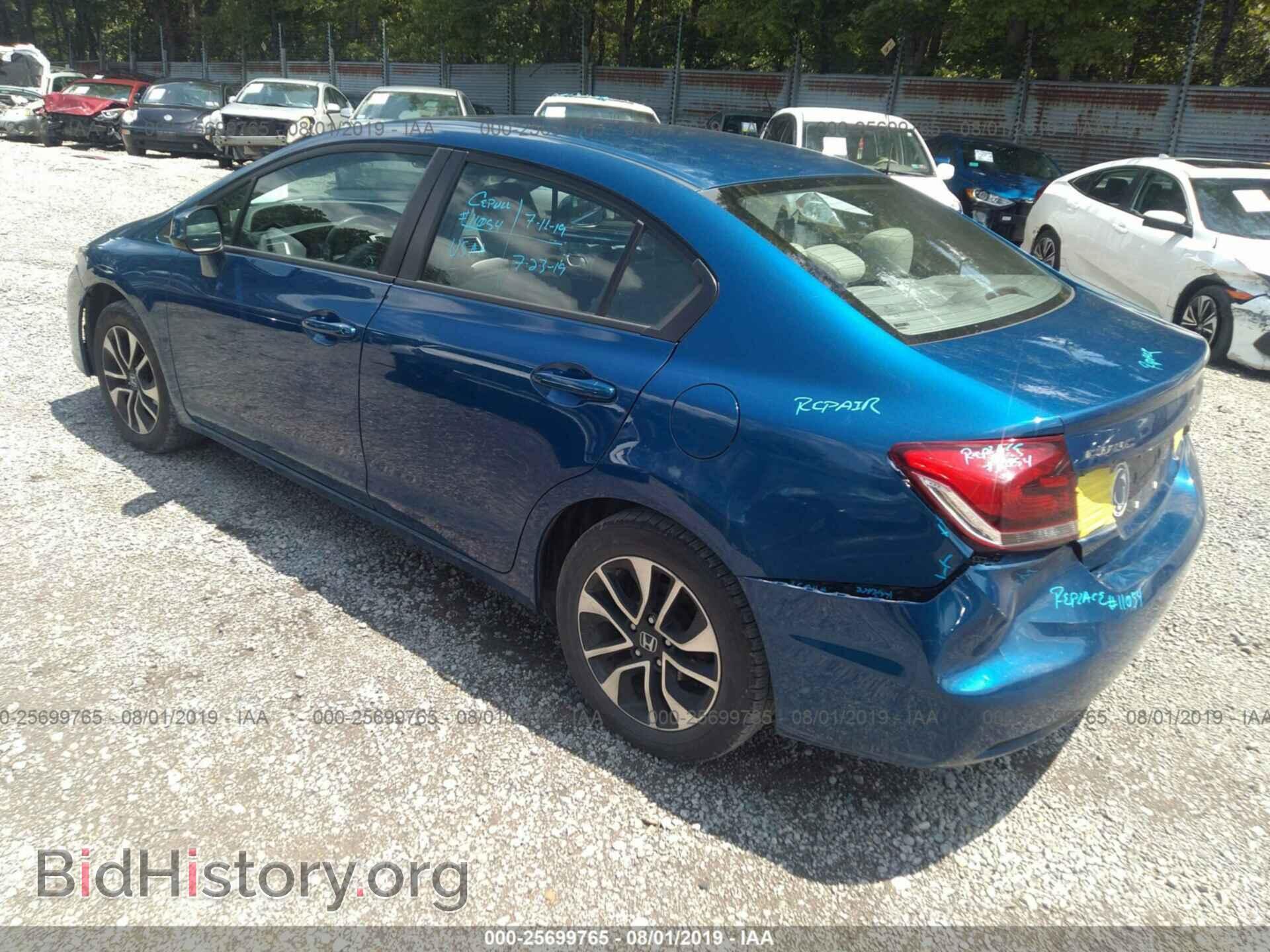 2013 HONDA CIVIC - VIN: 19XFB2F86DE287774 - Photo 3