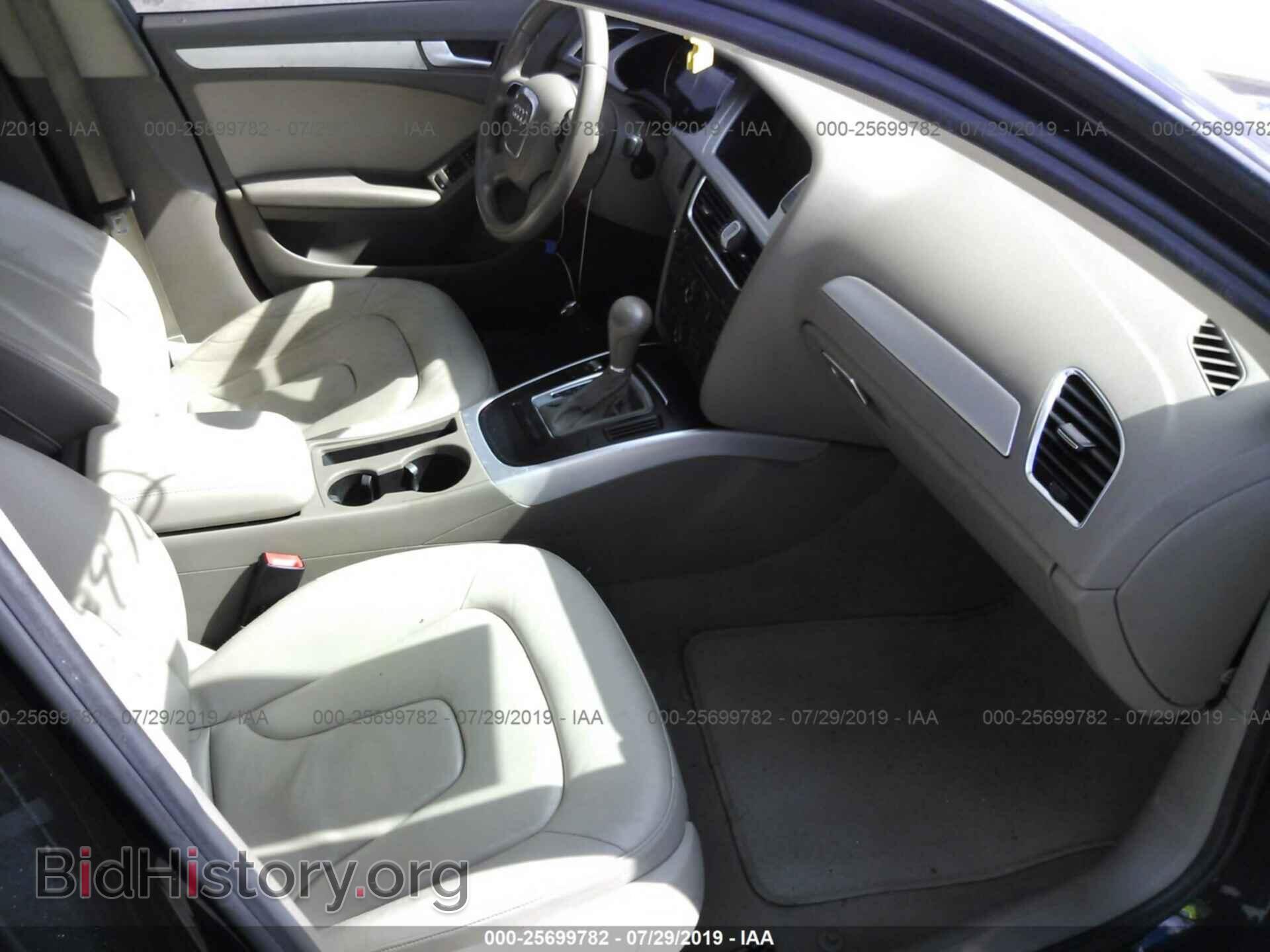 2010 AUDI A4 - VIN: WAUAFAFL0AN020034 - Фото 5