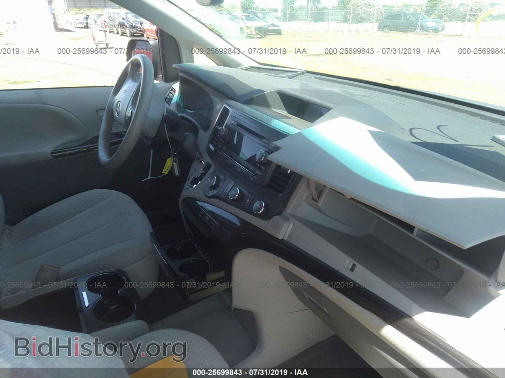 2012 TOYOTA SIENNA - VIN: 5TDKK3DCXCS215993 - Фото 5