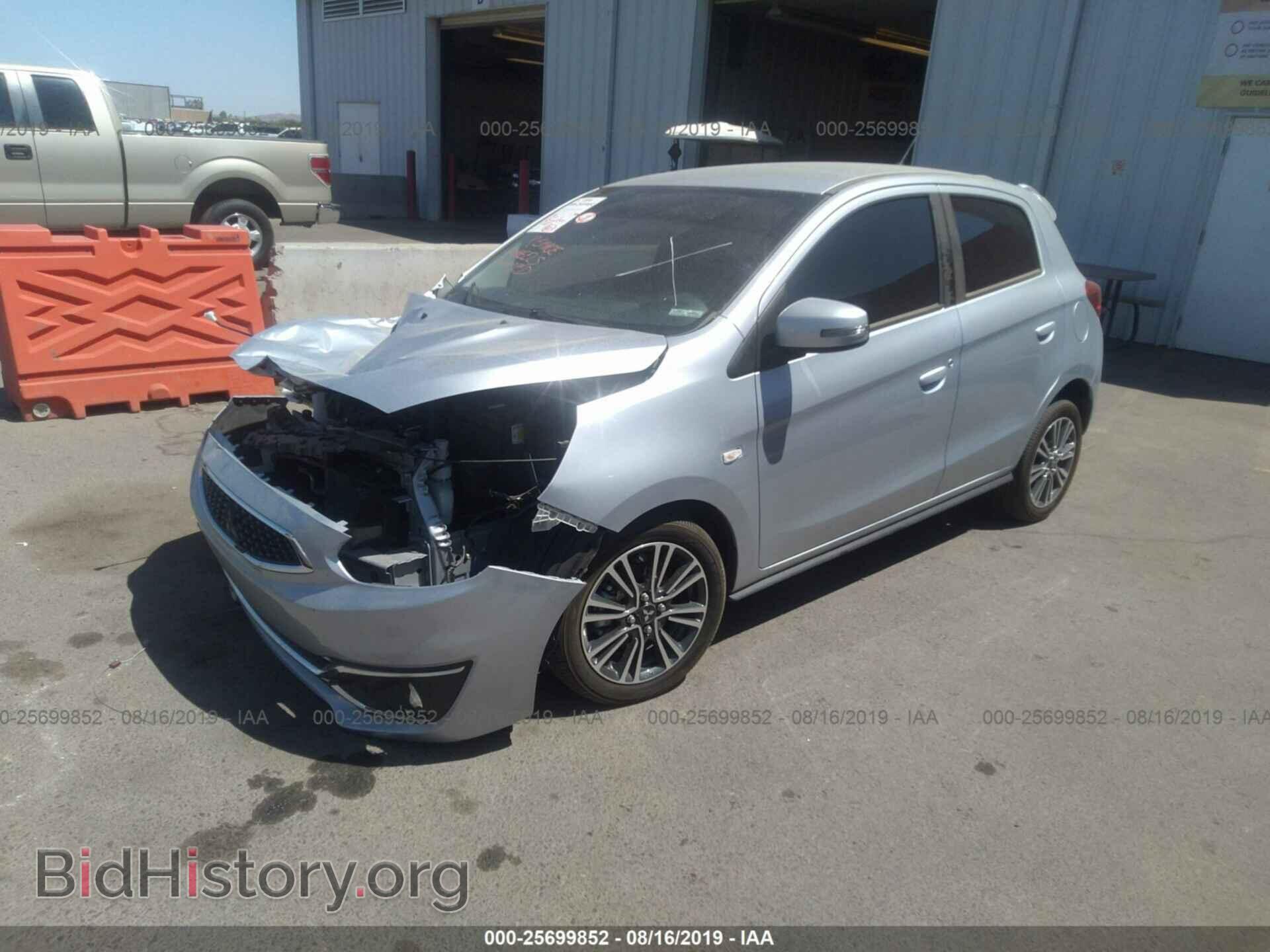 2019 MITSUBISHI MIRAGE - VIN: ML32A5HJ8KH000853 - Фото 2
