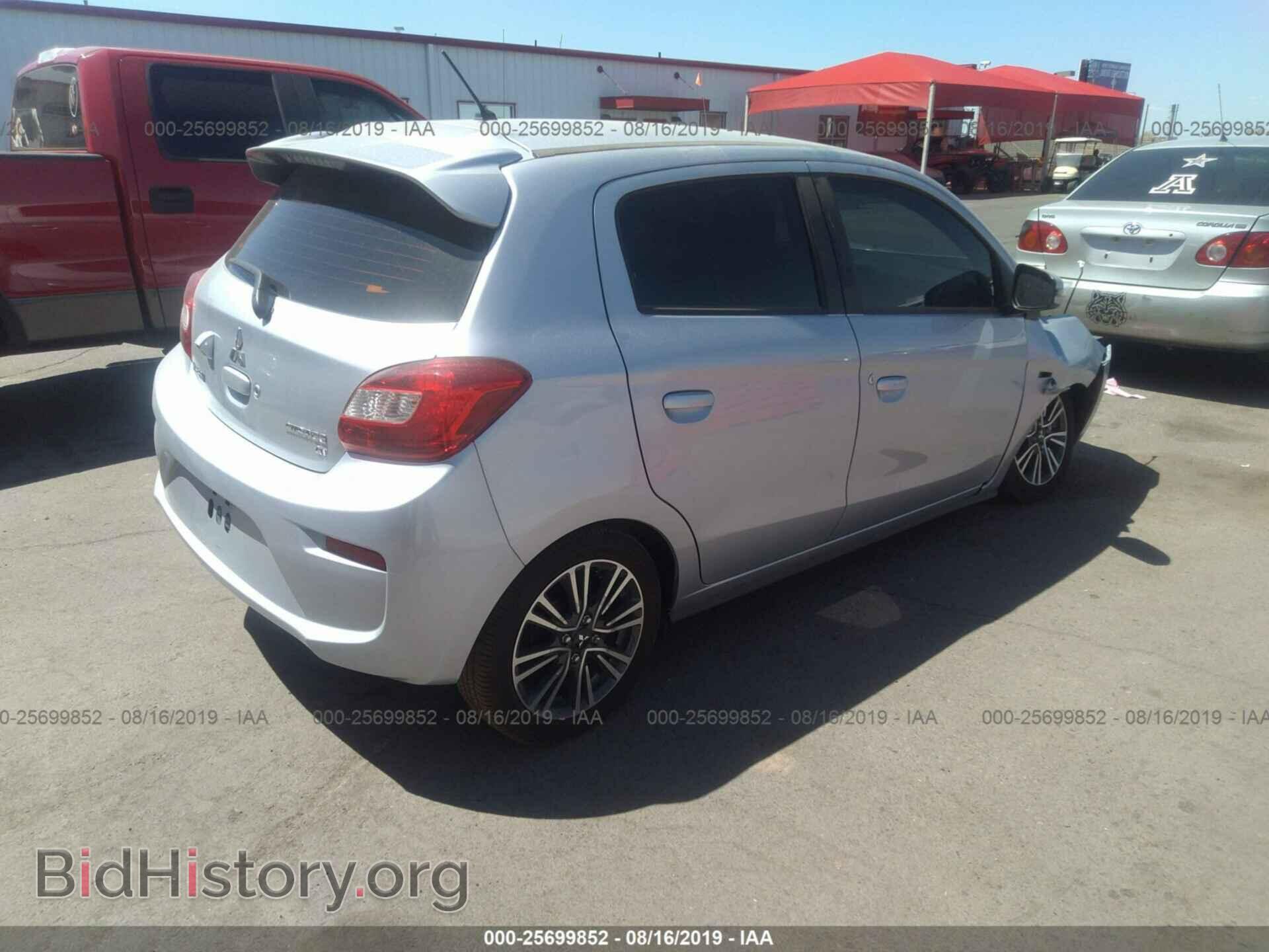 2019 MITSUBISHI MIRAGE - VIN: ML32A5HJ8KH000853 - Фото 4
