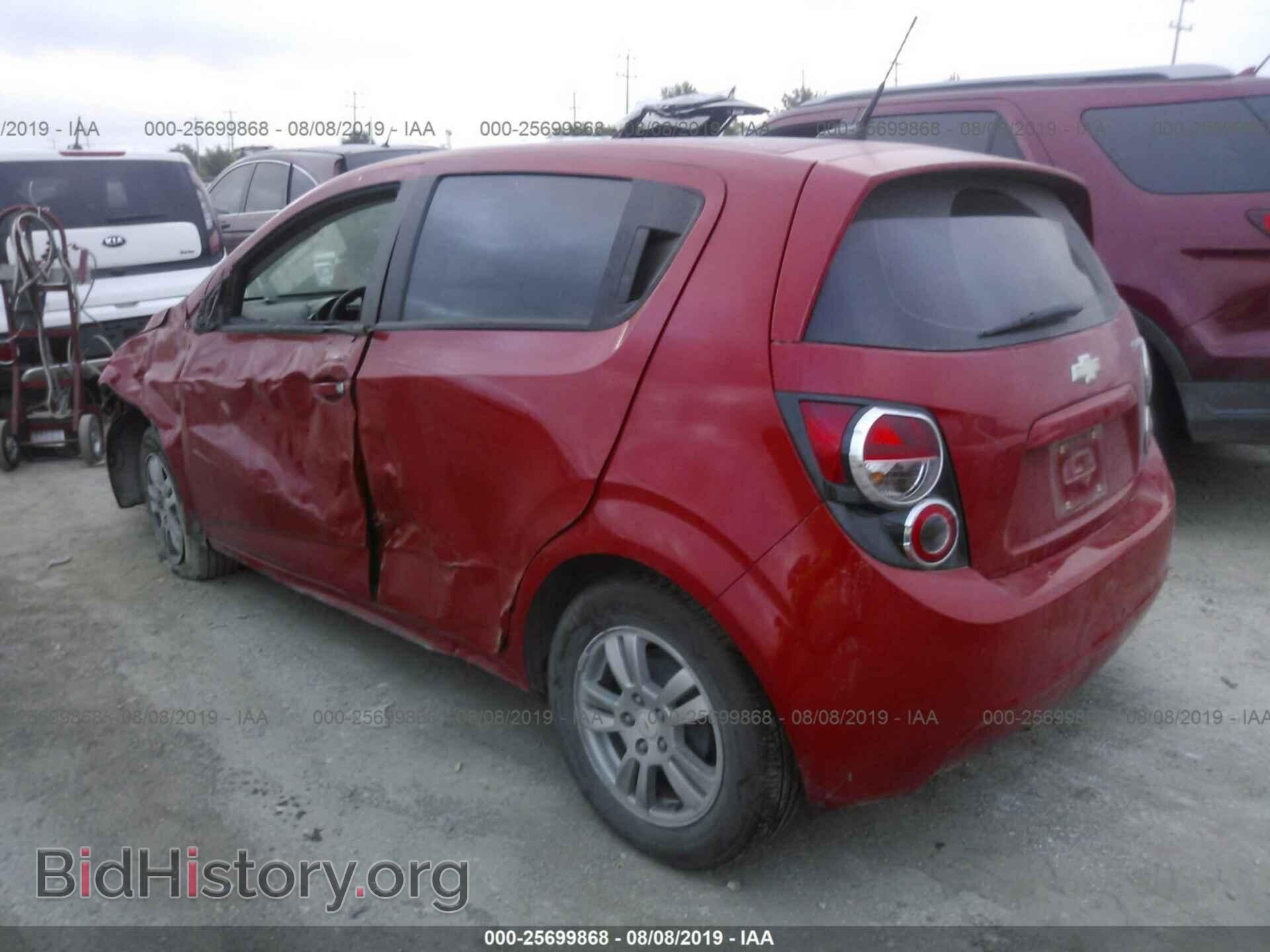 2012 CHEVROLET SONIC - VIN: 1G1JA6SH7C4123551 - Фото 3