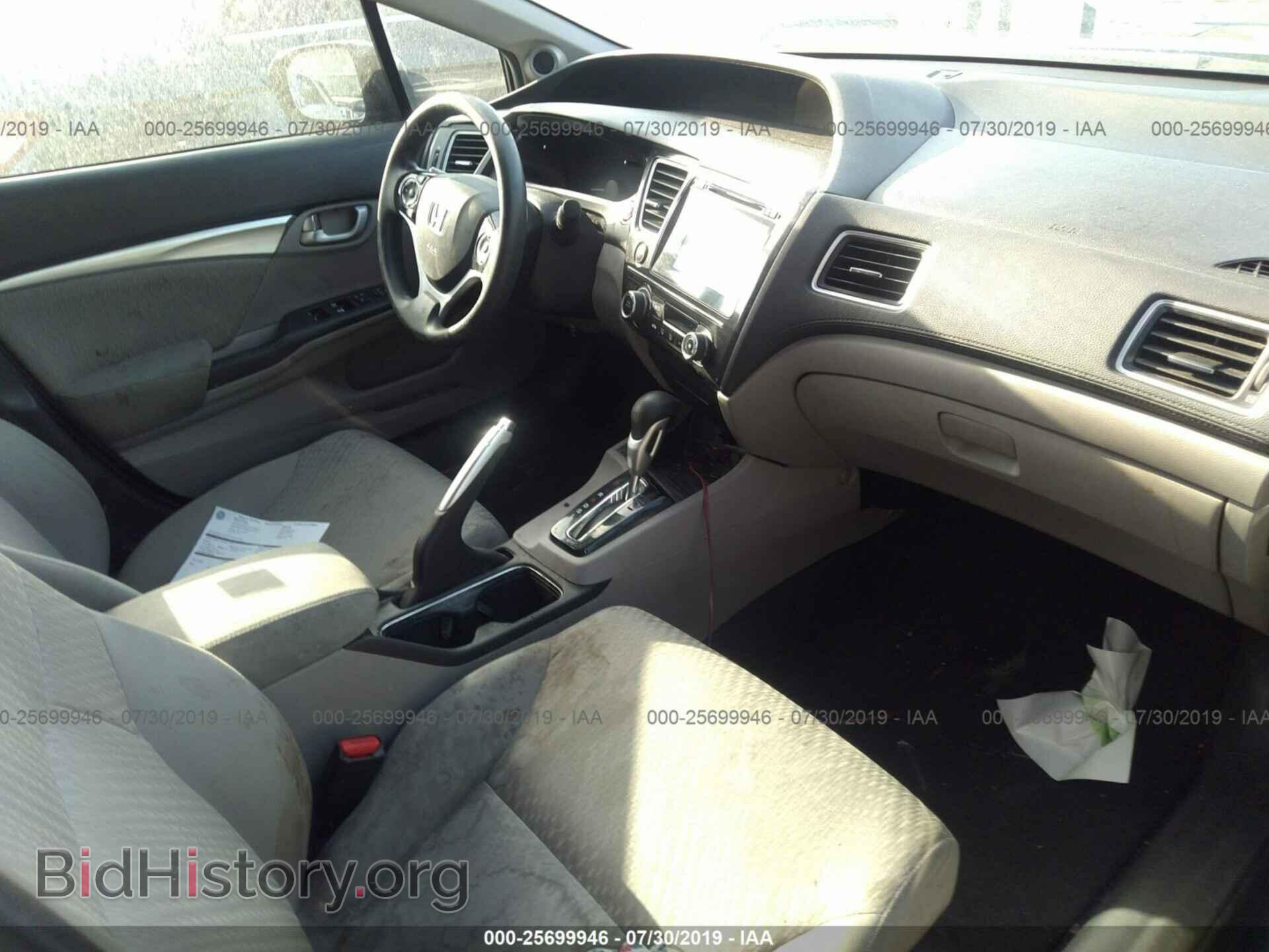 2014 HONDA CIVIC - VIN: 19XFB2F81EE265005 - Фото 5