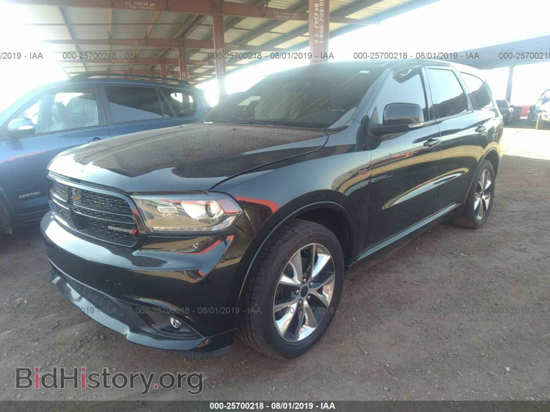 2014 DODGE DURANGO - VIN: 1C4SDHCT9EC594739 - Фото 2