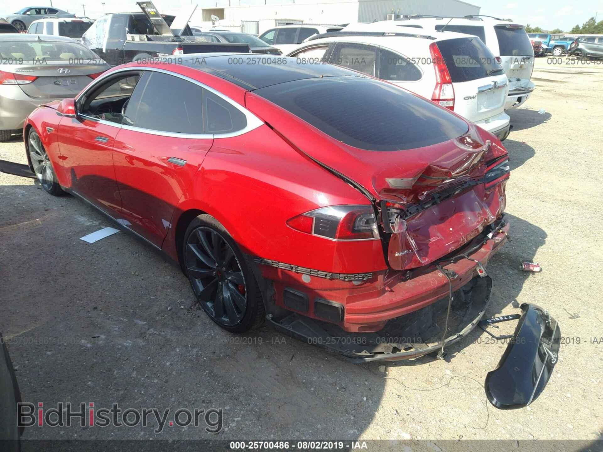 2014 TESLA MODEL S - VIN: 5YJSA1H1XEFP45114 - Фото 3
