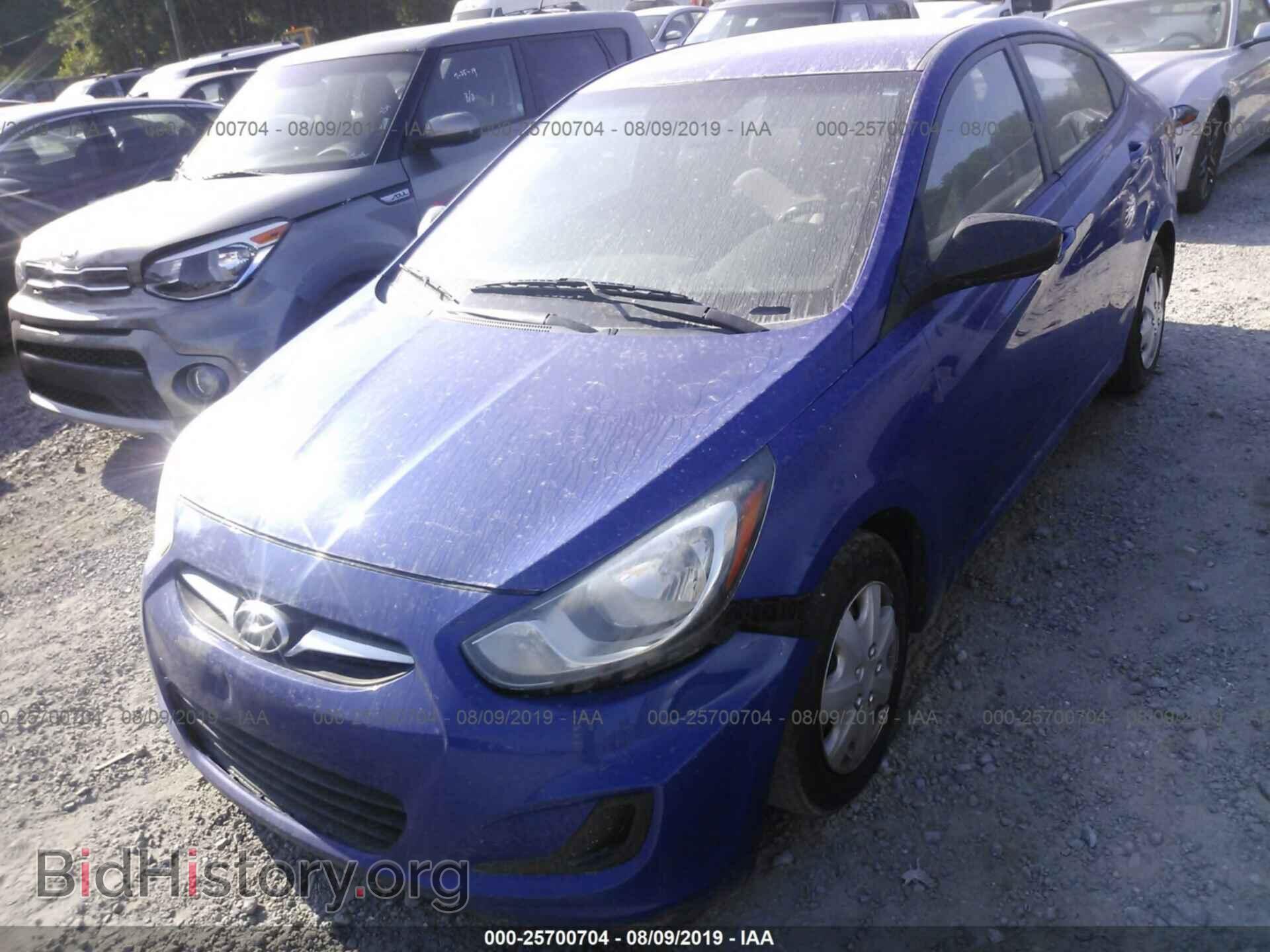 2012 HYUNDAI ACCENT - VIN: KMHCT4AE3CU203527 - Фото 2