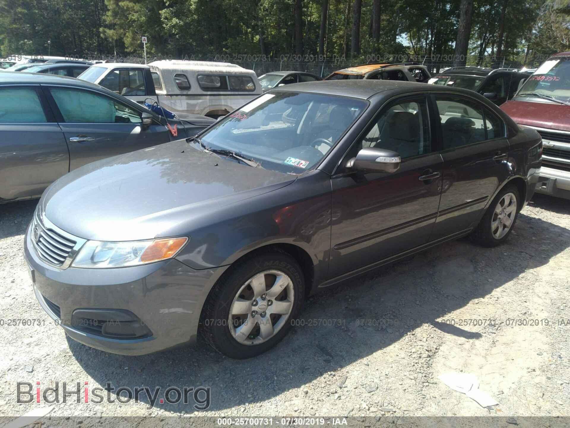 2009 KIA OPTIMA - VIN: KNAGE228095297220 - Фото 2