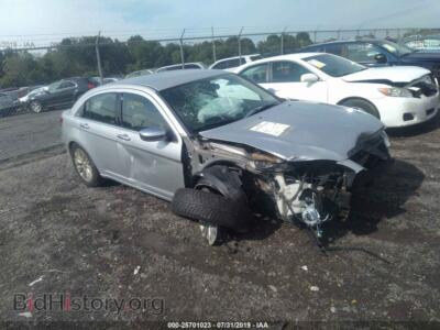 2011 Chrysler 200 Limited, серый — VIN 1C3BC2FGXBN505392, IAAI