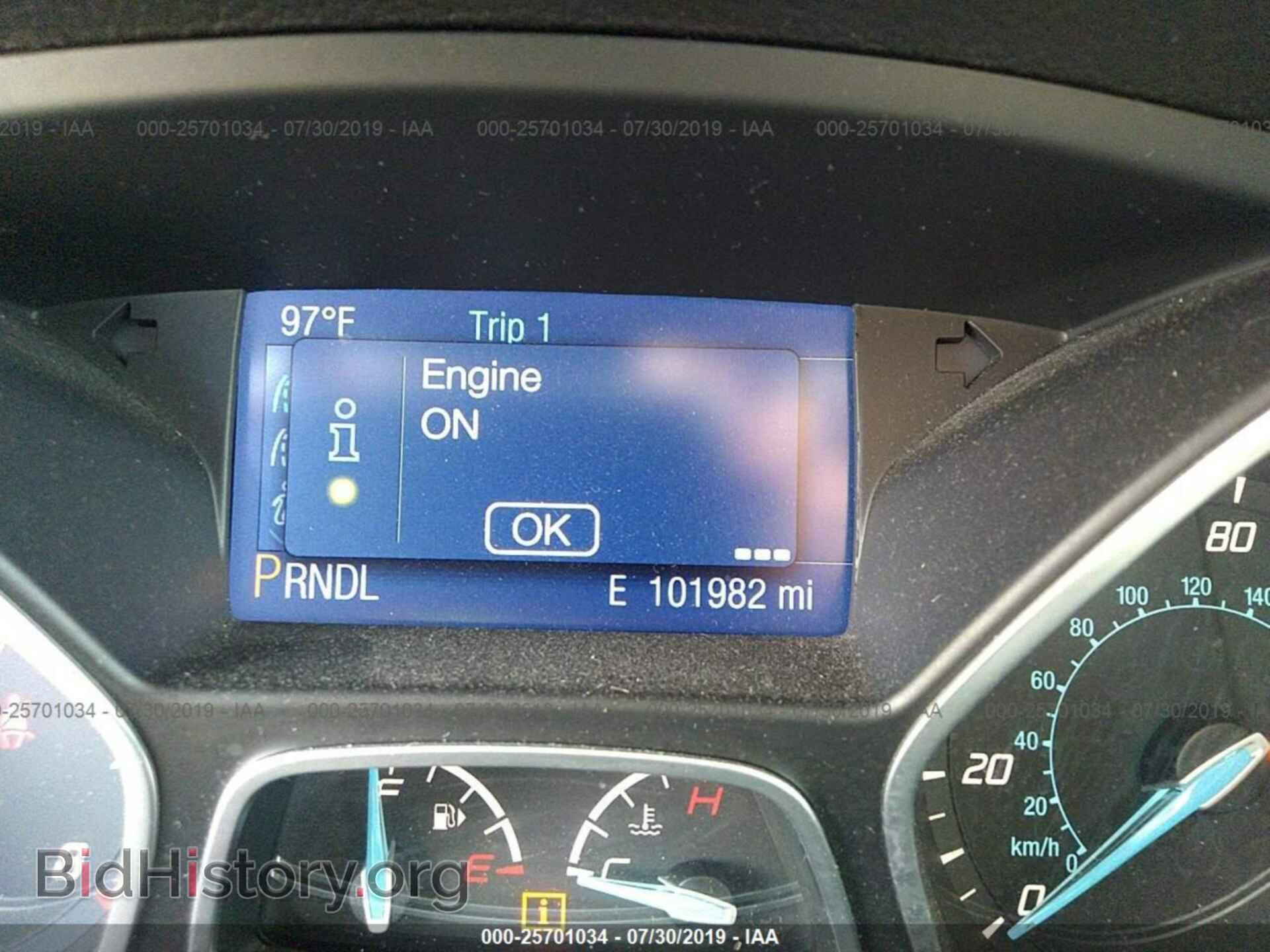 2014 FORD FOCUS - VIN: 1FADP3F26EL252810 - Фото 7