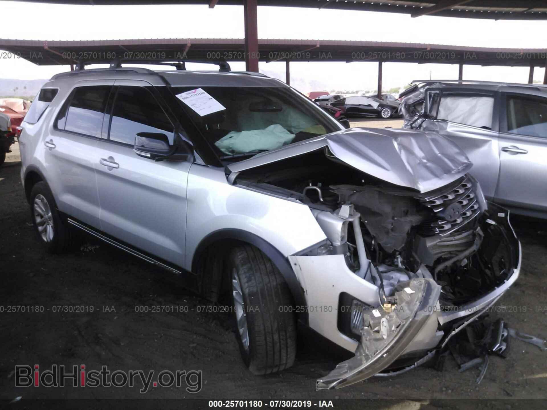 Фотография 1FM5K7DH8HGB32334 - FORD EXPLORER 2017