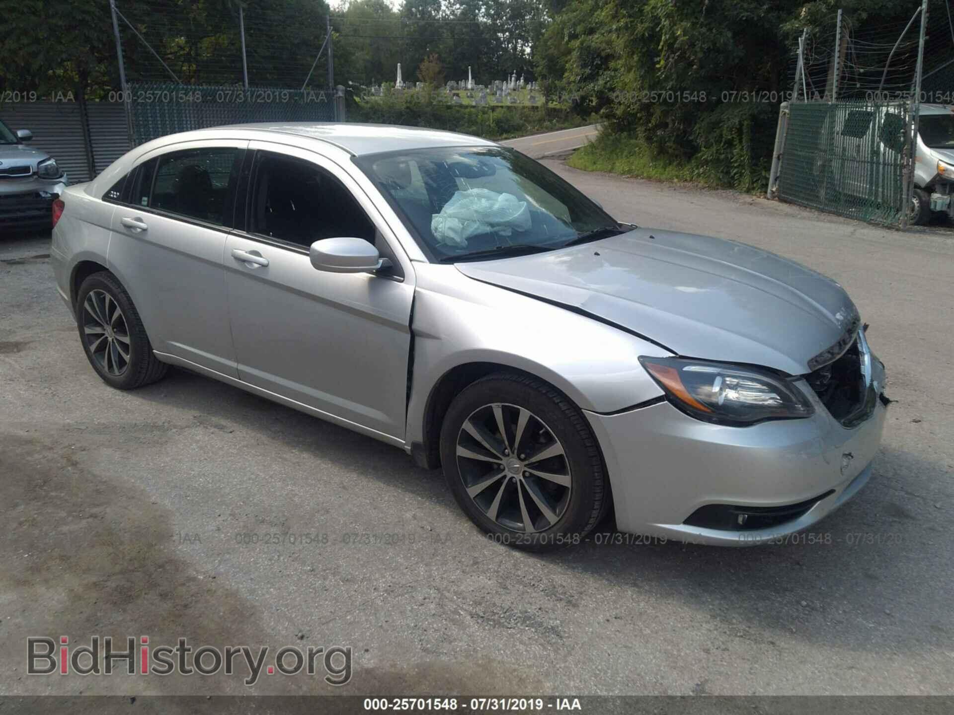 Фотография 1C3CCBBG9CN263416 - CHRYSLER 200 2012