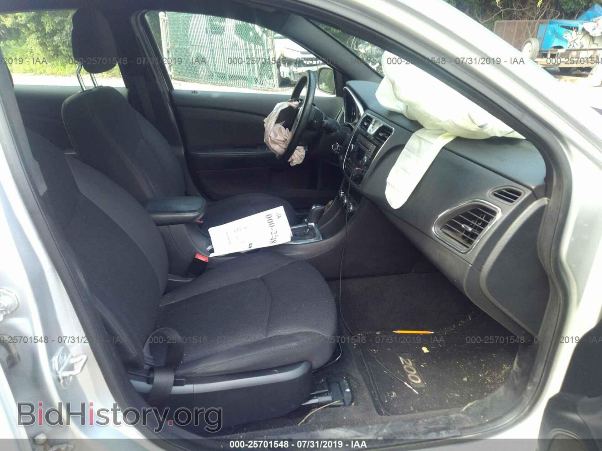 2012 CHRYSLER 200 - VIN: 1C3CCBBG9CN263416 - Фото 5