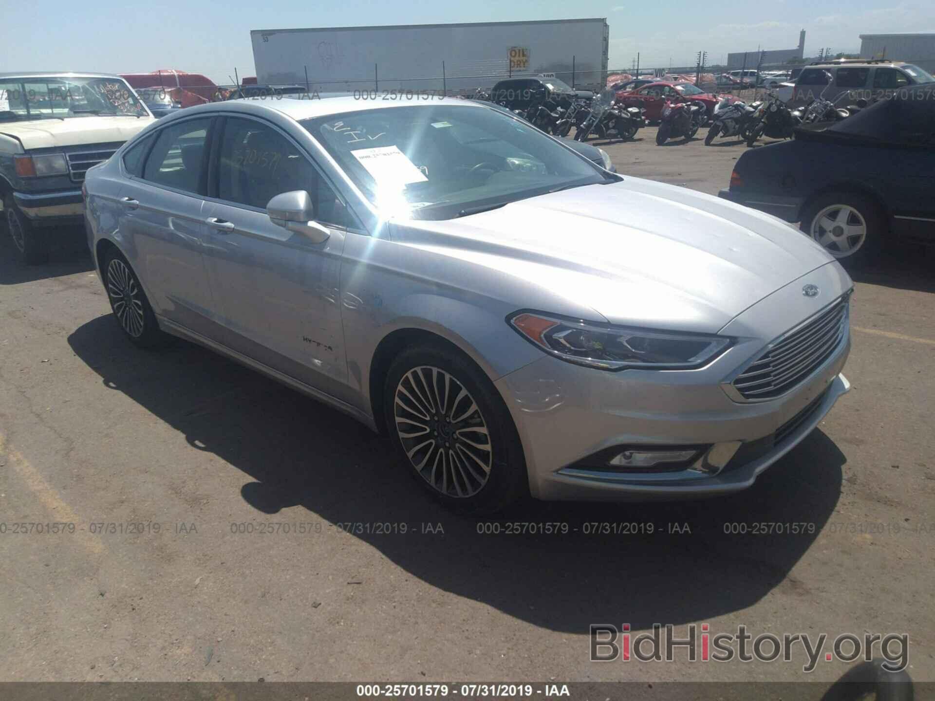 Фотография 3FA6P0RU3HR375569 - FORD FUSION 2017