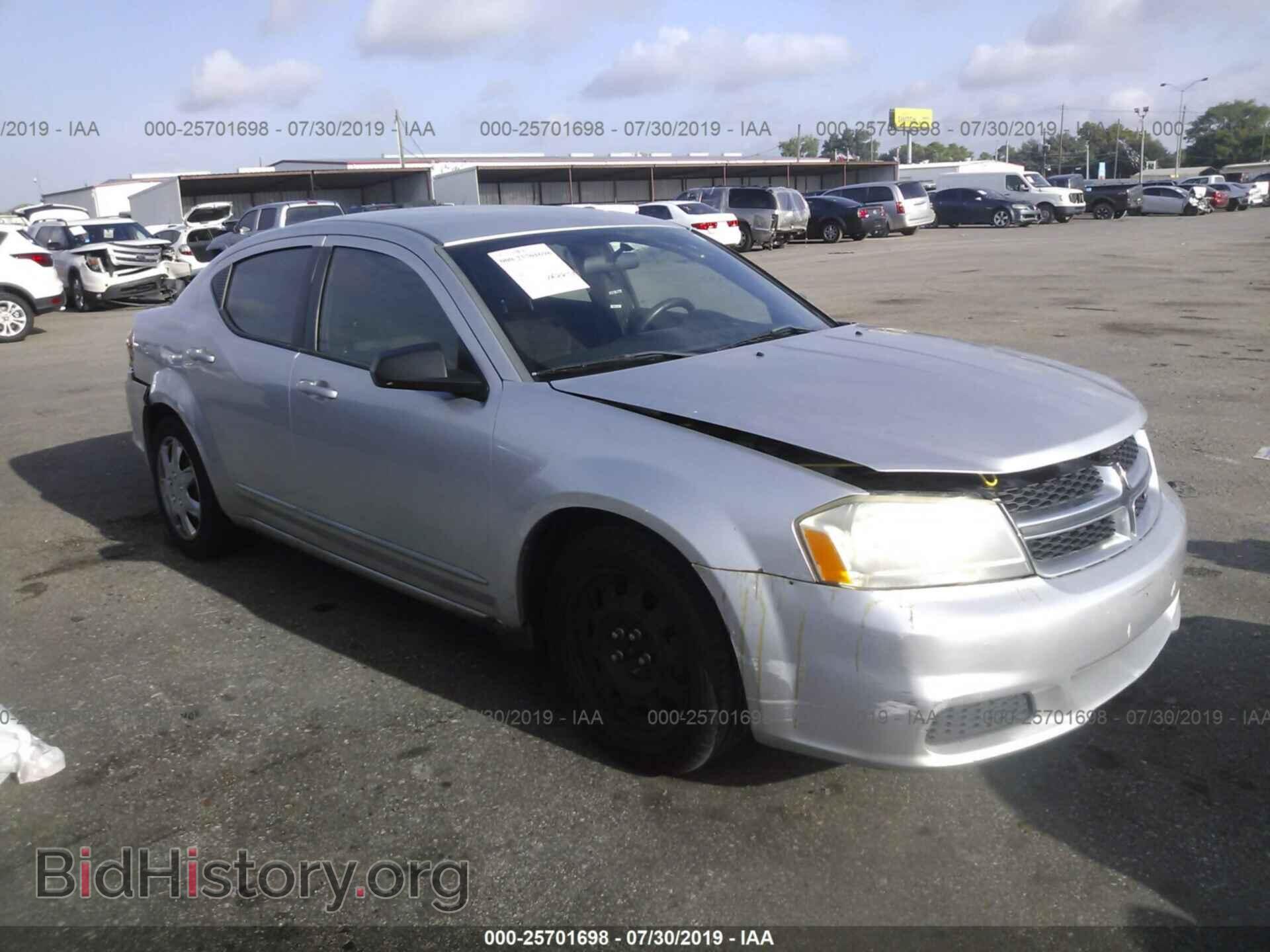 Фотография 1B3BD4FB7BN540367 - DODGE AVENGER 2011
