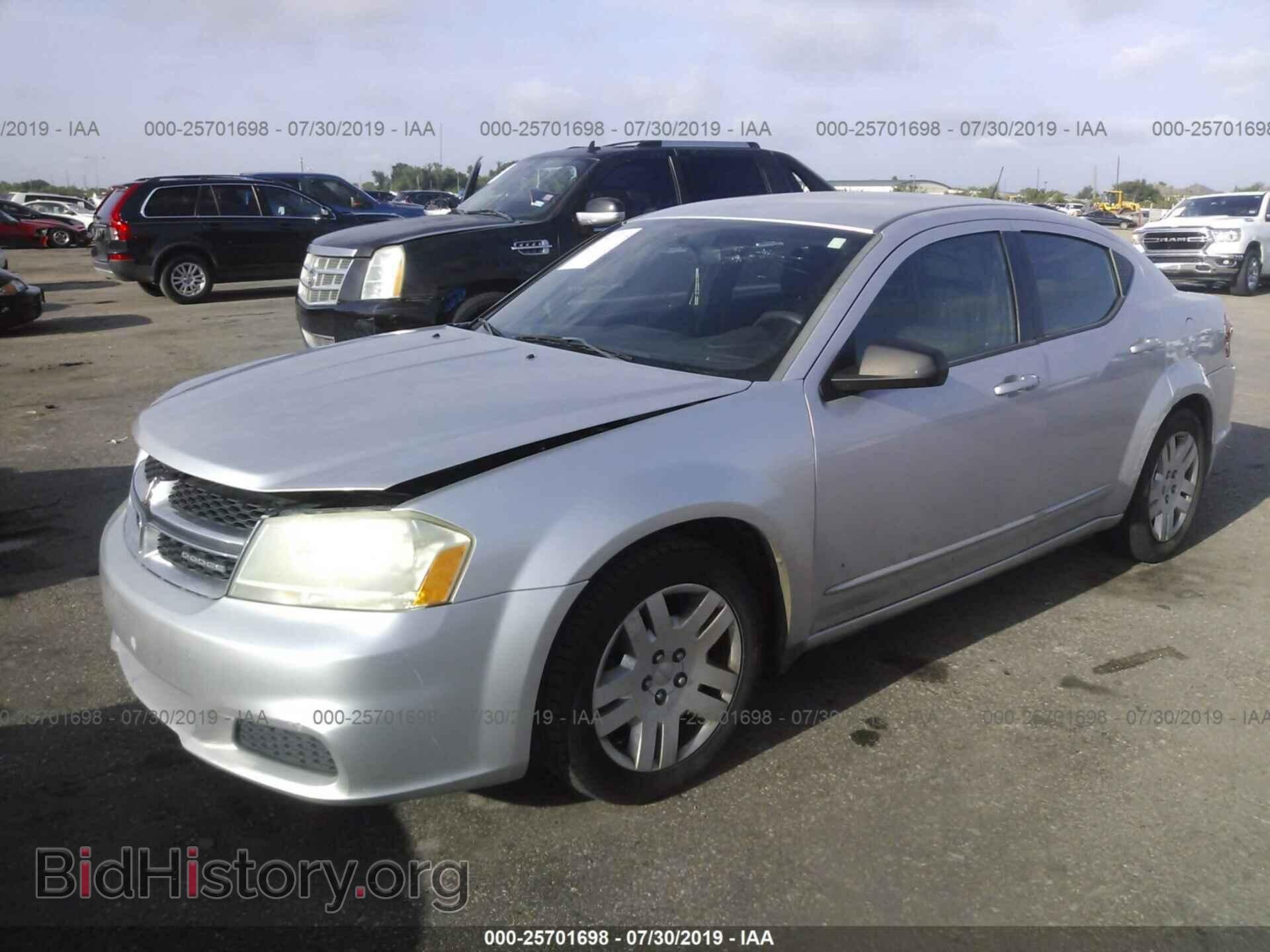 2011 DODGE AVENGER - VIN: 1B3BD4FB7BN540367 - Фото 2