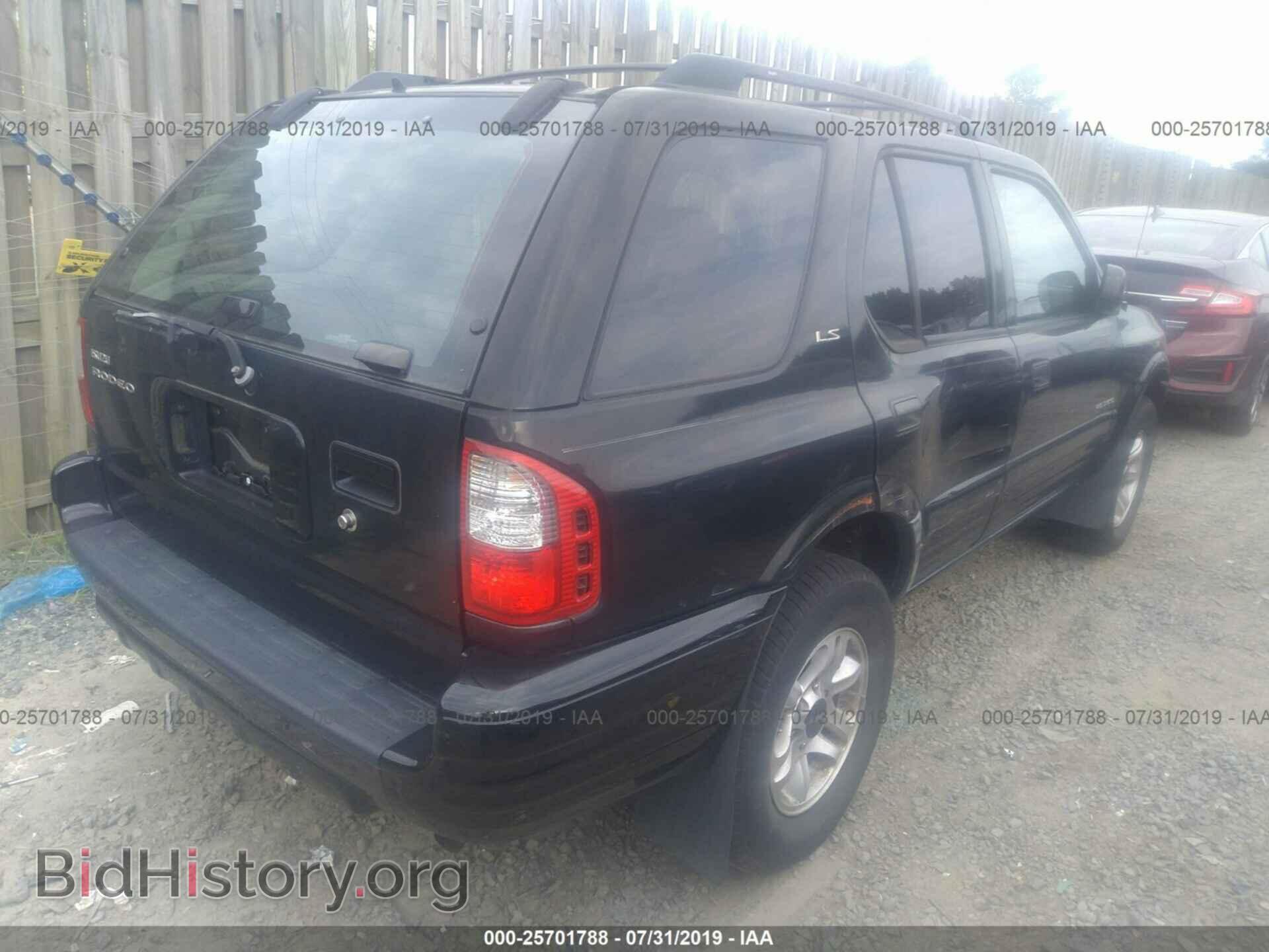 2002 ISUZU RODEO - VIN: 4S2DM58W024303730 - Фото 4