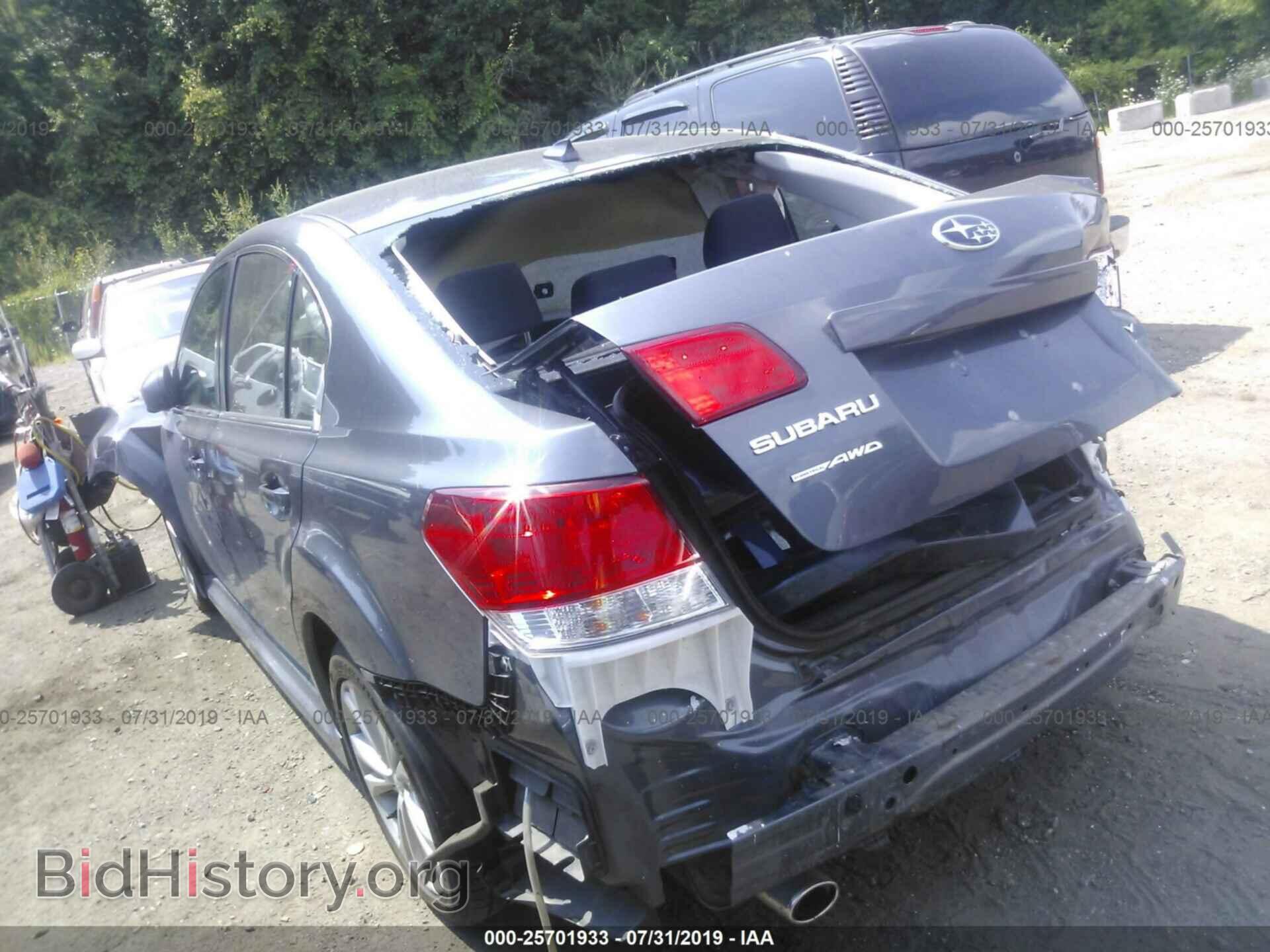 2014 SUBARU LEGACY - VIN: 4S3BMBC62E3021334 - Фото 3