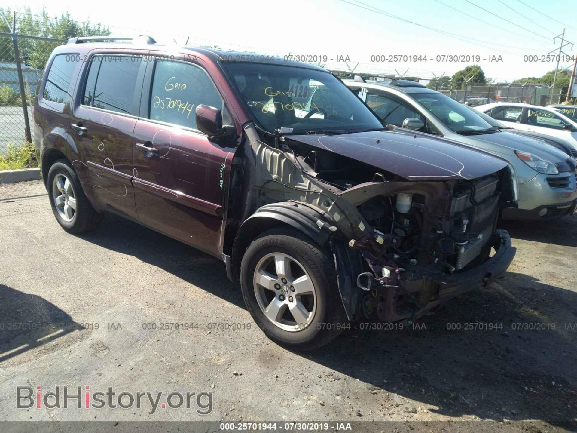 Фотография 5FNYF48589B007141 - HONDA PILOT 2009