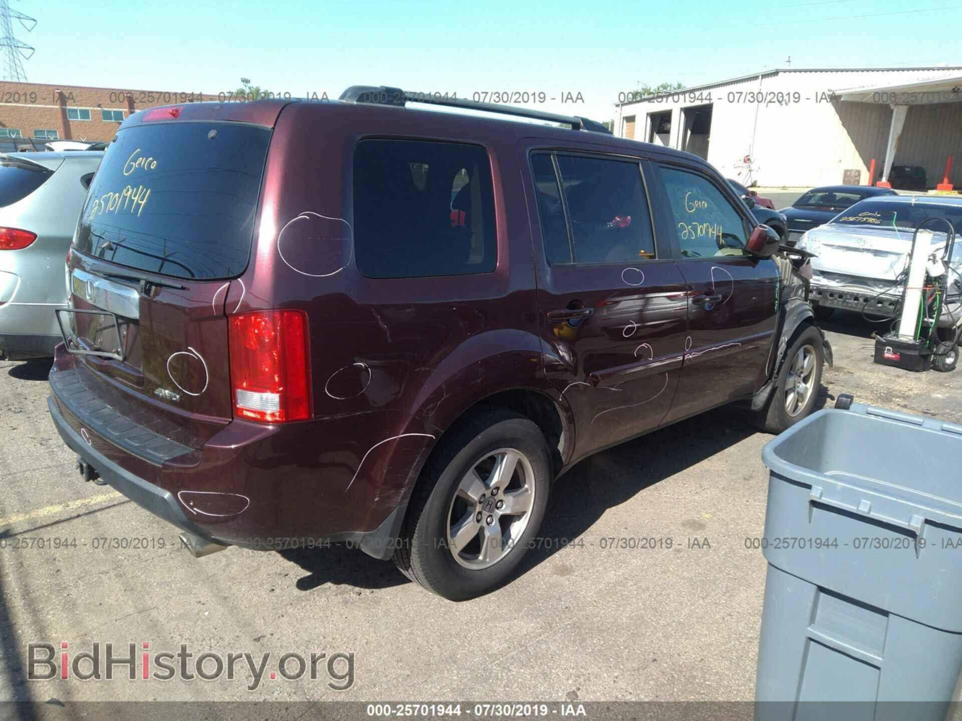 2009 HONDA PILOT - VIN: 5FNYF48589B007141 - Фото 4