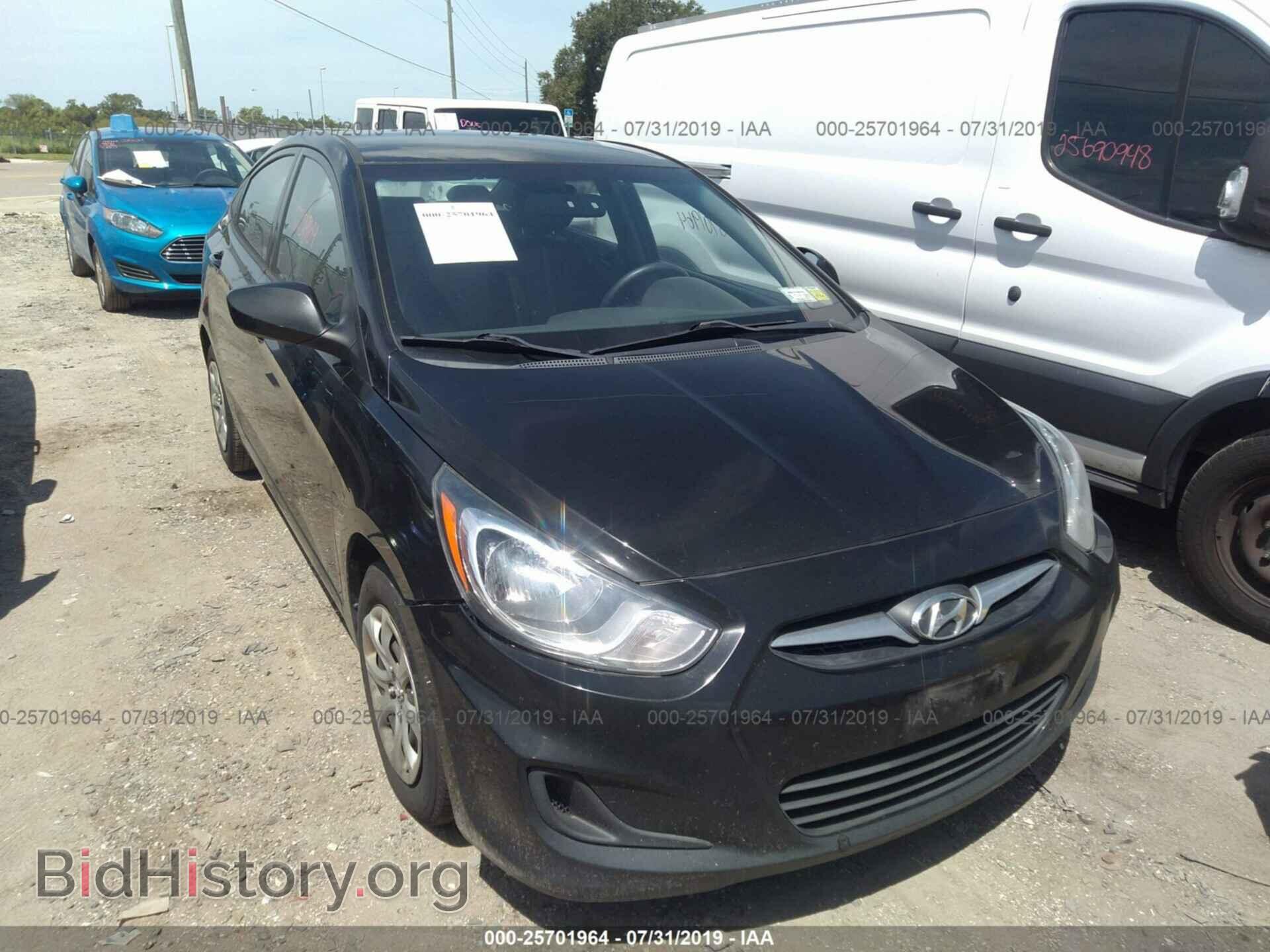 Photo KMHCT4AE5CU223262 - HYUNDAI ACCENT 2012