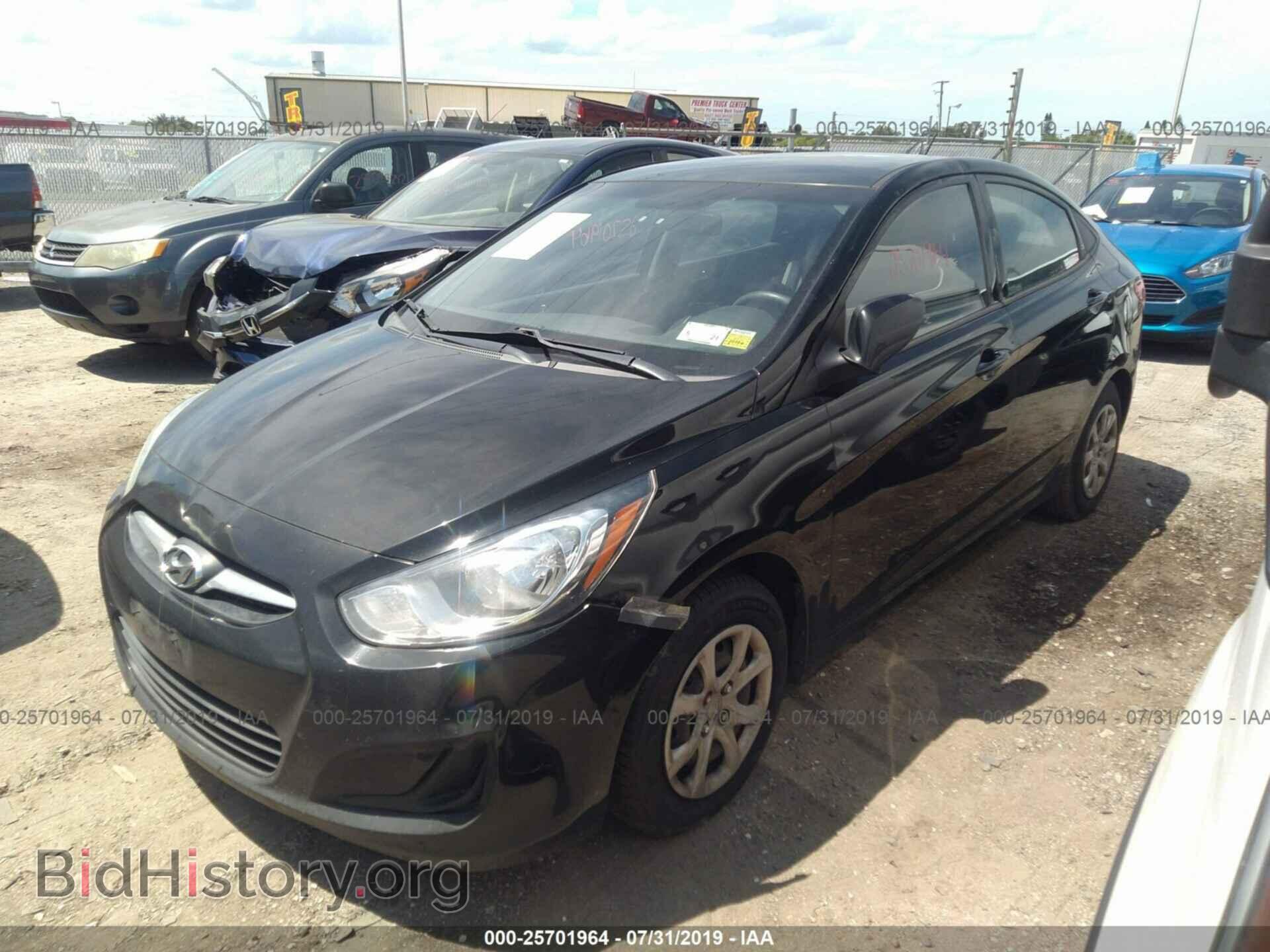 2012 HYUNDAI ACCENT - VIN: KMHCT4AE5CU223262 - Фото 2