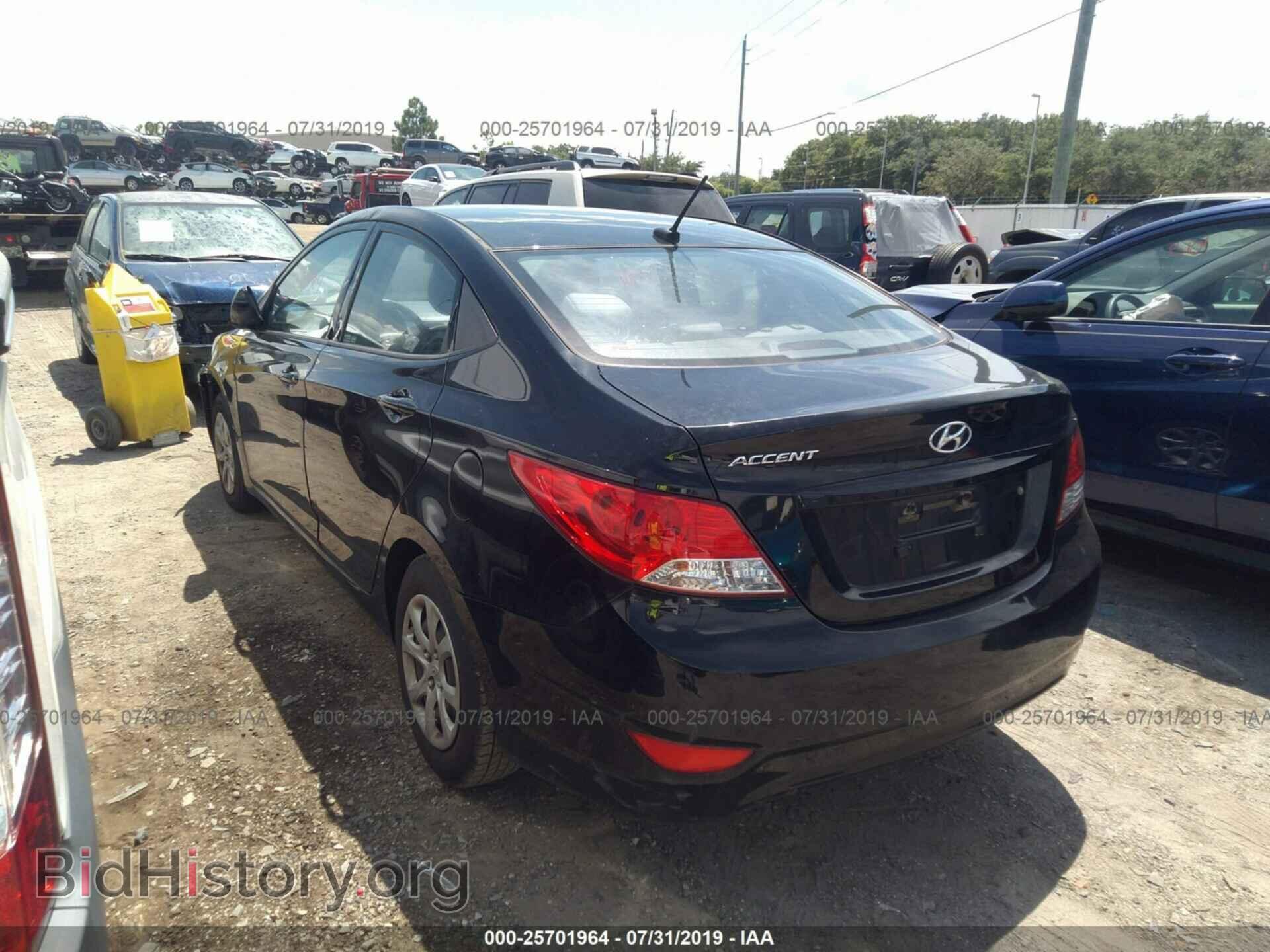 2012 HYUNDAI ACCENT - VIN: KMHCT4AE5CU223262 - Фото 3
