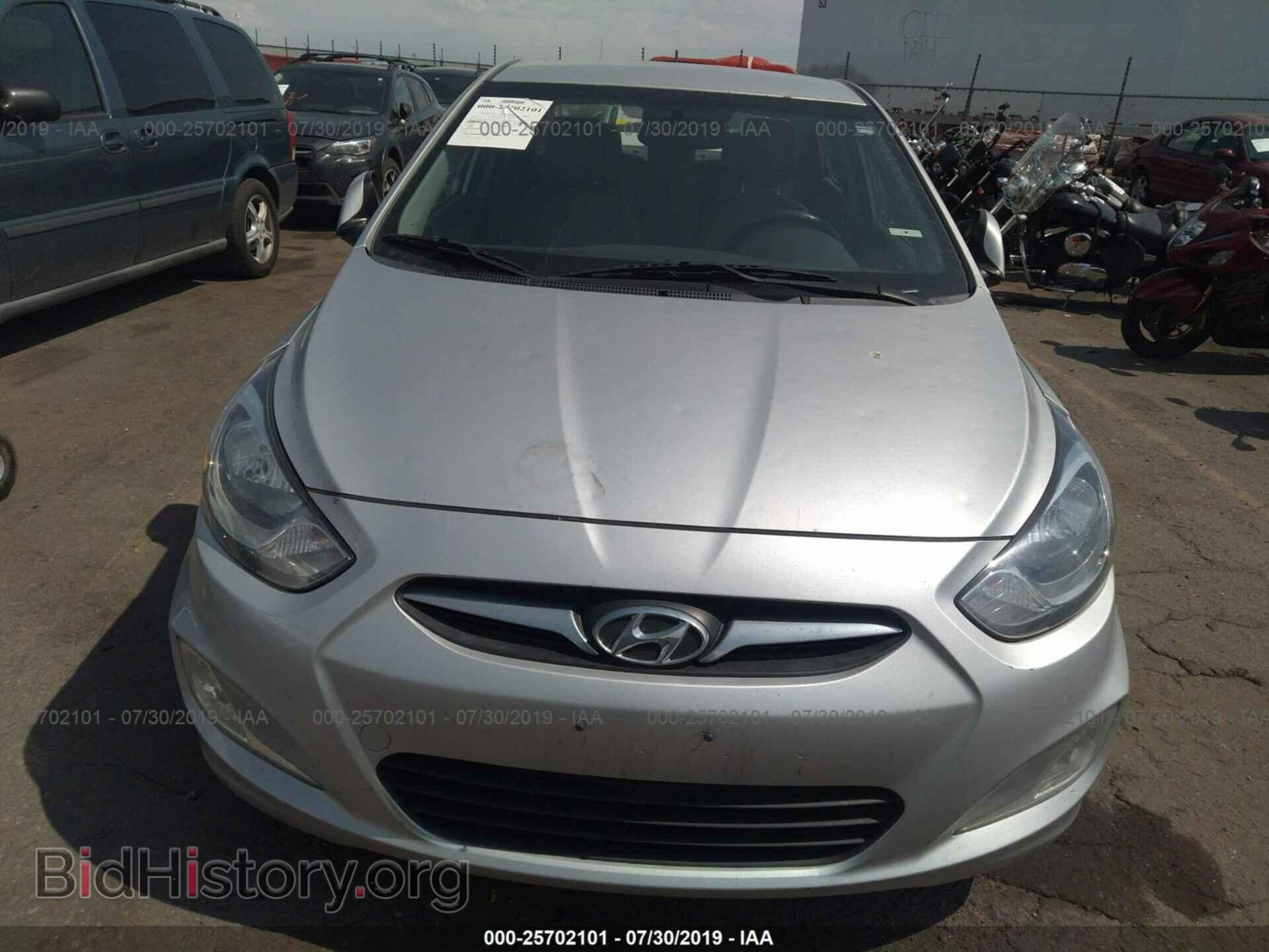 2013 HYUNDAI ACCENT - VIN: KMHCU4AE0DU299972 - Фото 6