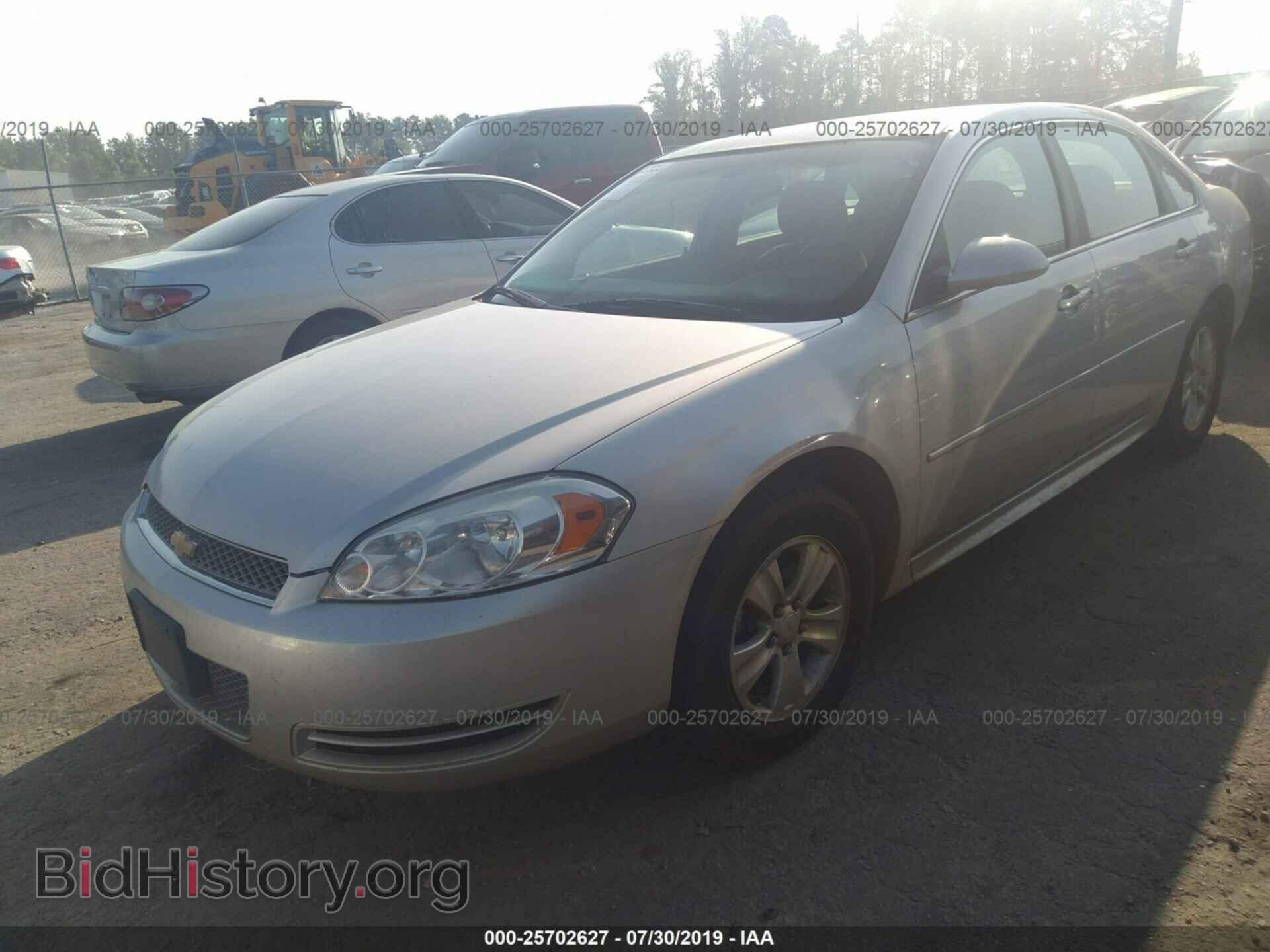 2012 CHEVROLET IMPALA - VIN: 2G1WF5E36C1118595 - Photo 2