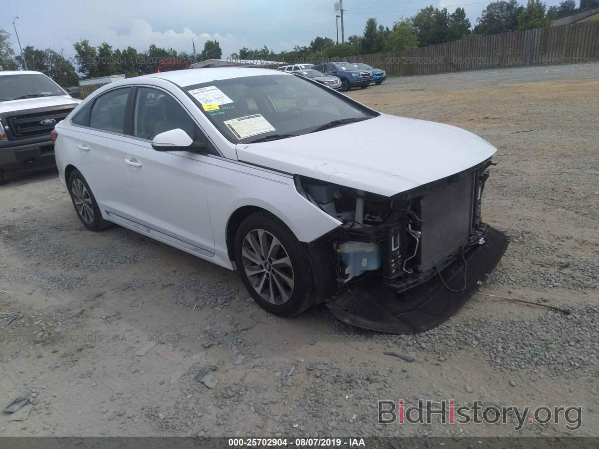 Photo 5NPE34AFXFH086789 - HYUNDAI SONATA 2015