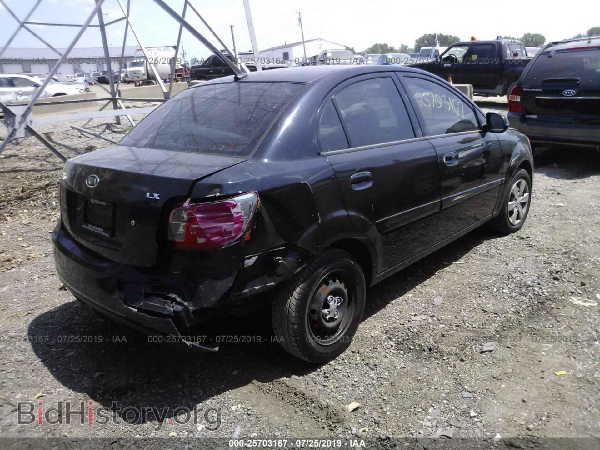 2011 KIA RIO - VIN: KNADH4A33B6868890 - Фото 4