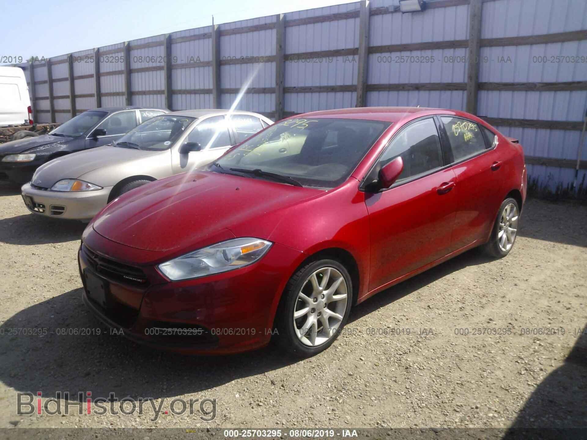 2013 DODGE DART - VIN: 1C3CDFBA3DD141853 - Фото 2