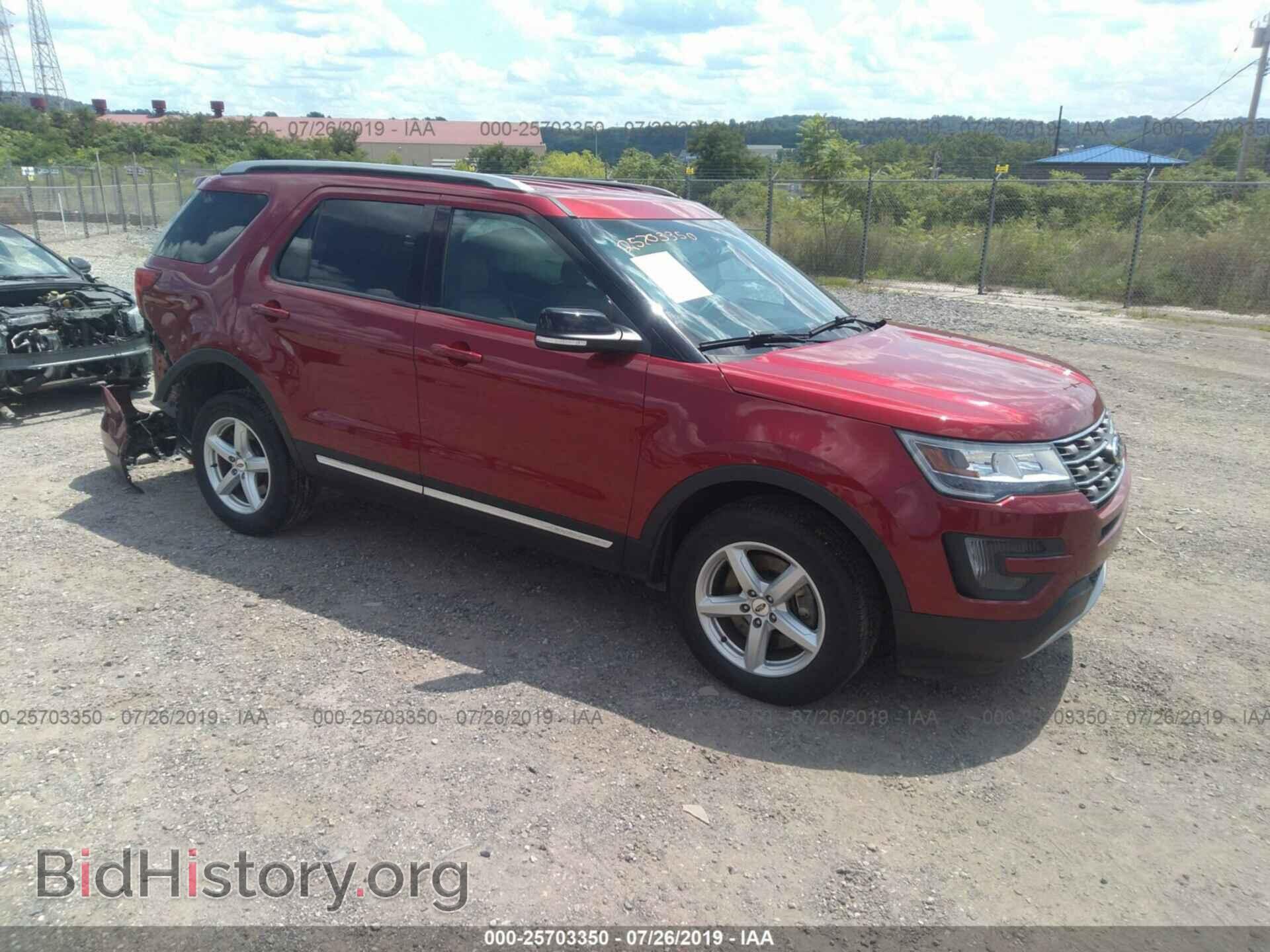 Photo 1FM5K8D83GGA33277 - FORD EXPLORER 2016