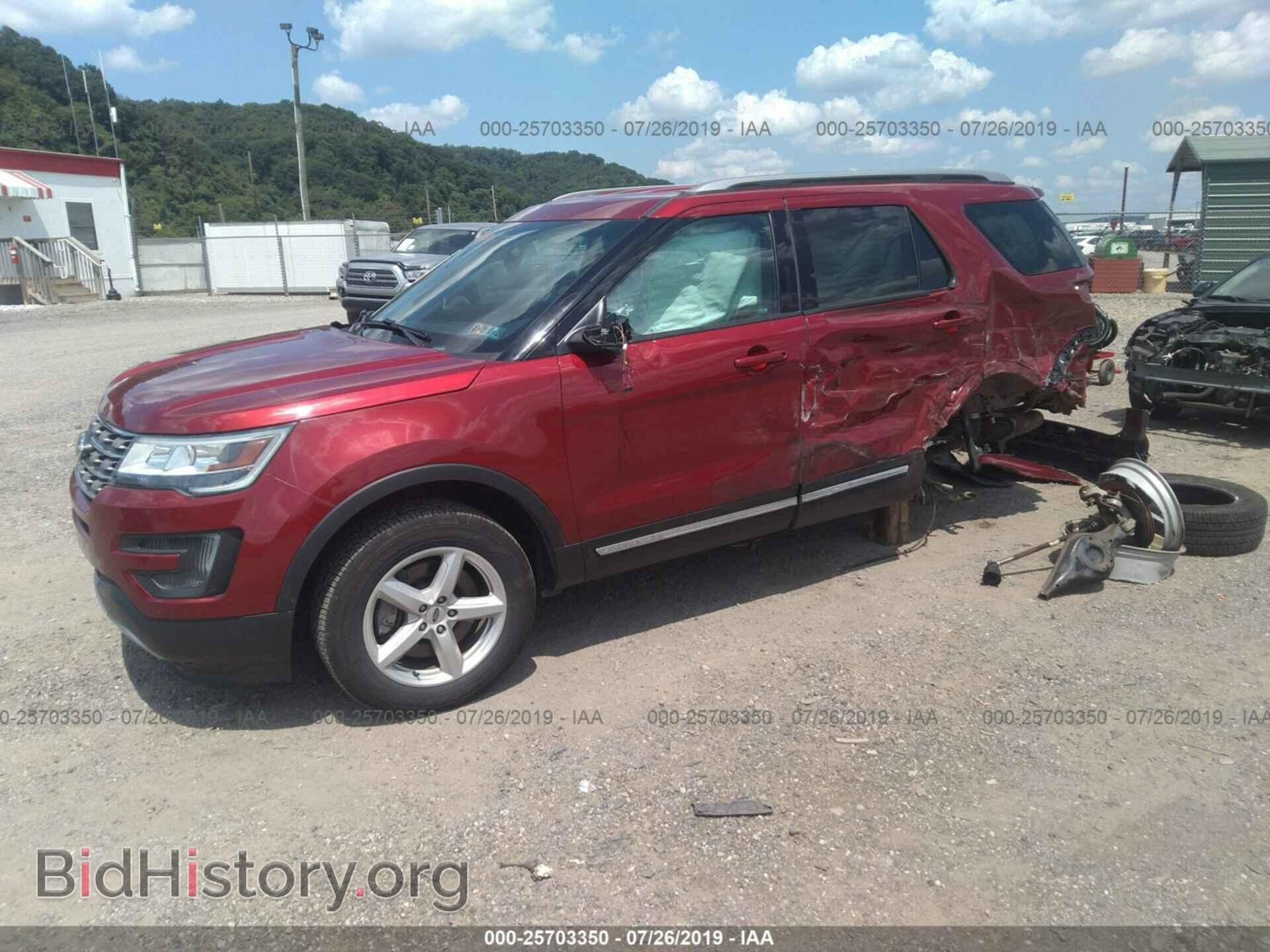 2016 FORD EXPLORER - VIN: 1FM5K8D83GGA33277 - Фото 2