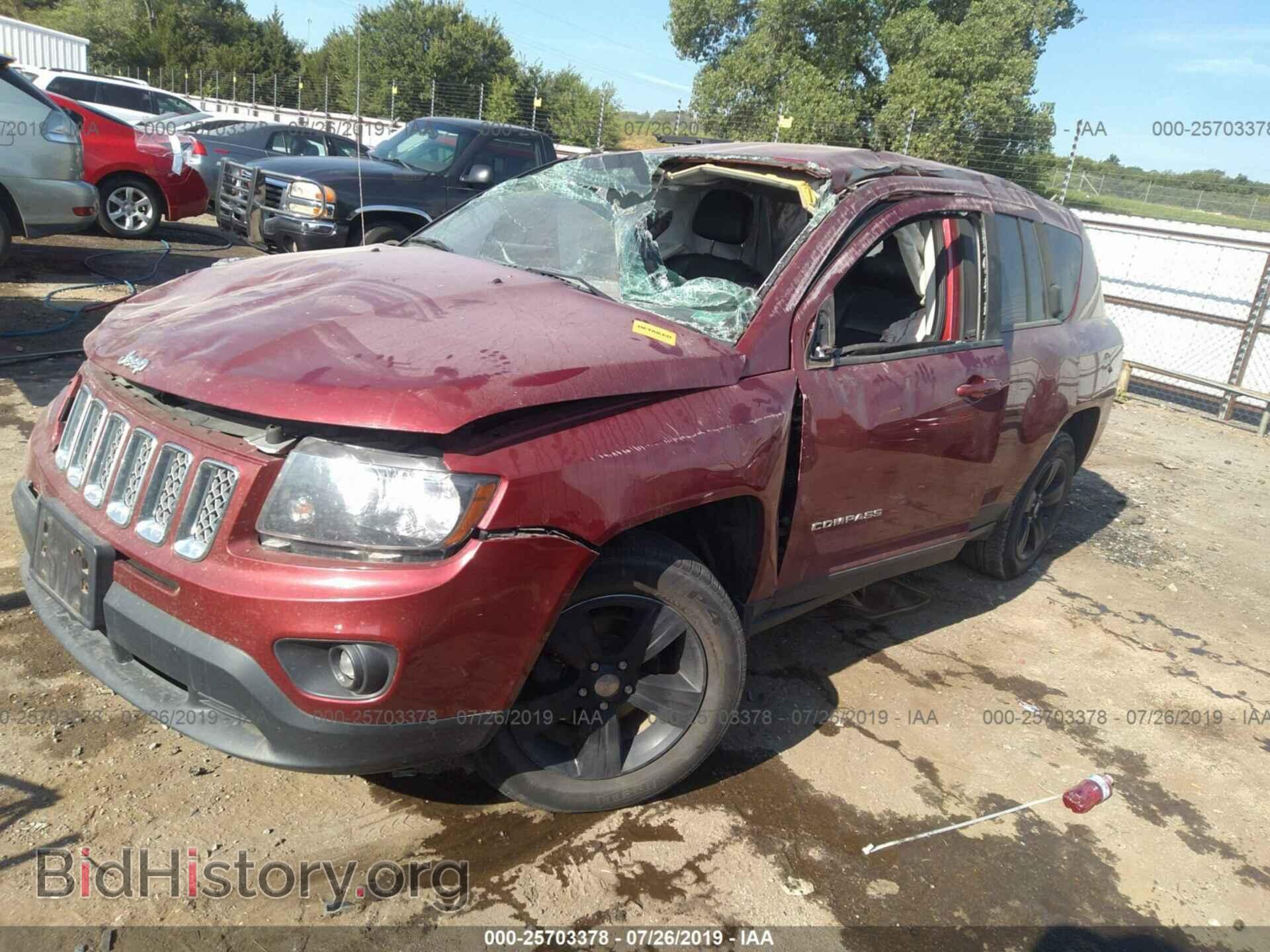 2014 JEEP COMPASS - VIN: 1C4NJDEB1ED722579 - Photo 2