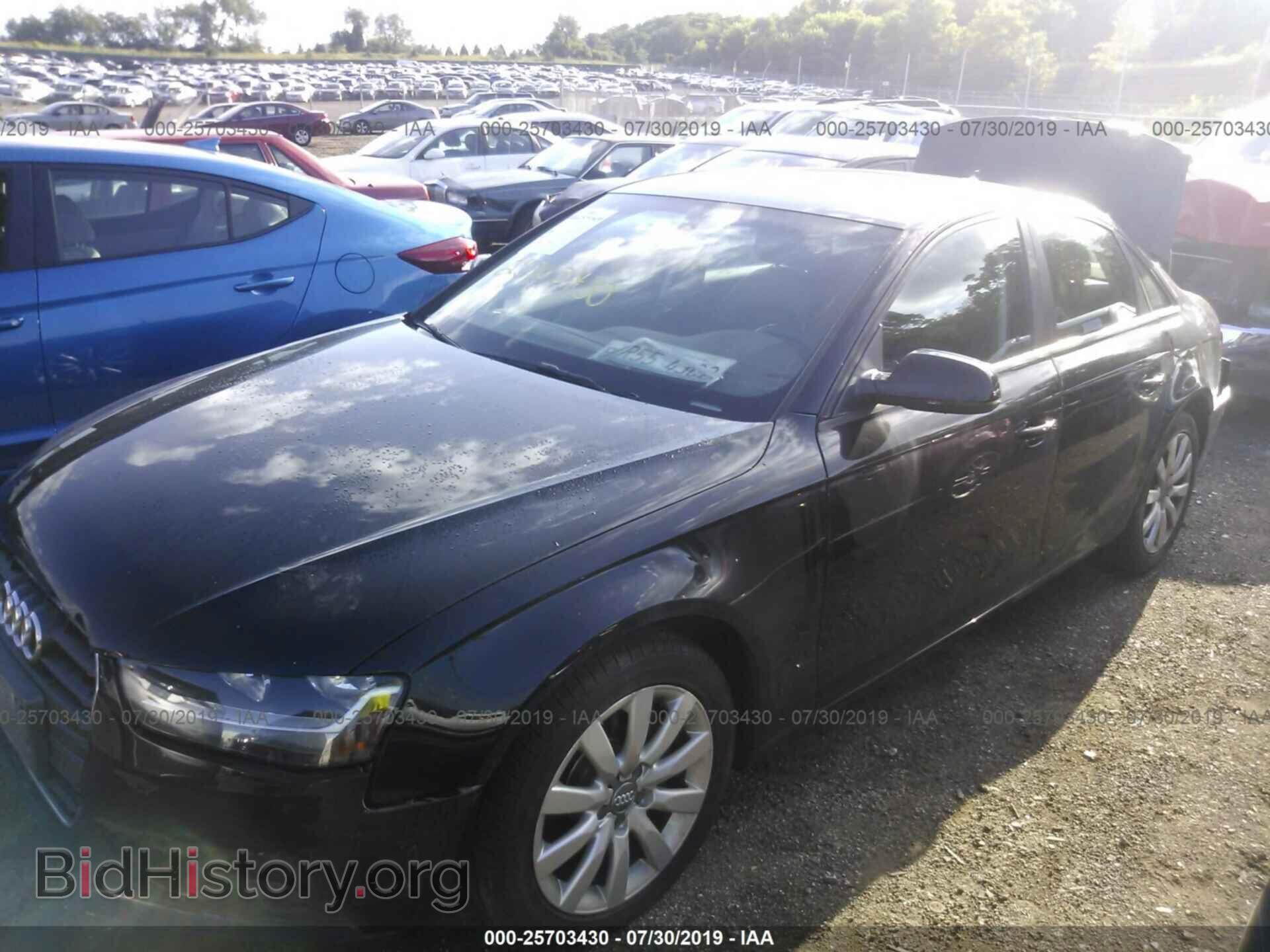 2013 AUDI A4 - VIN: WAUAFAFL1DN029538 - Фото 2
